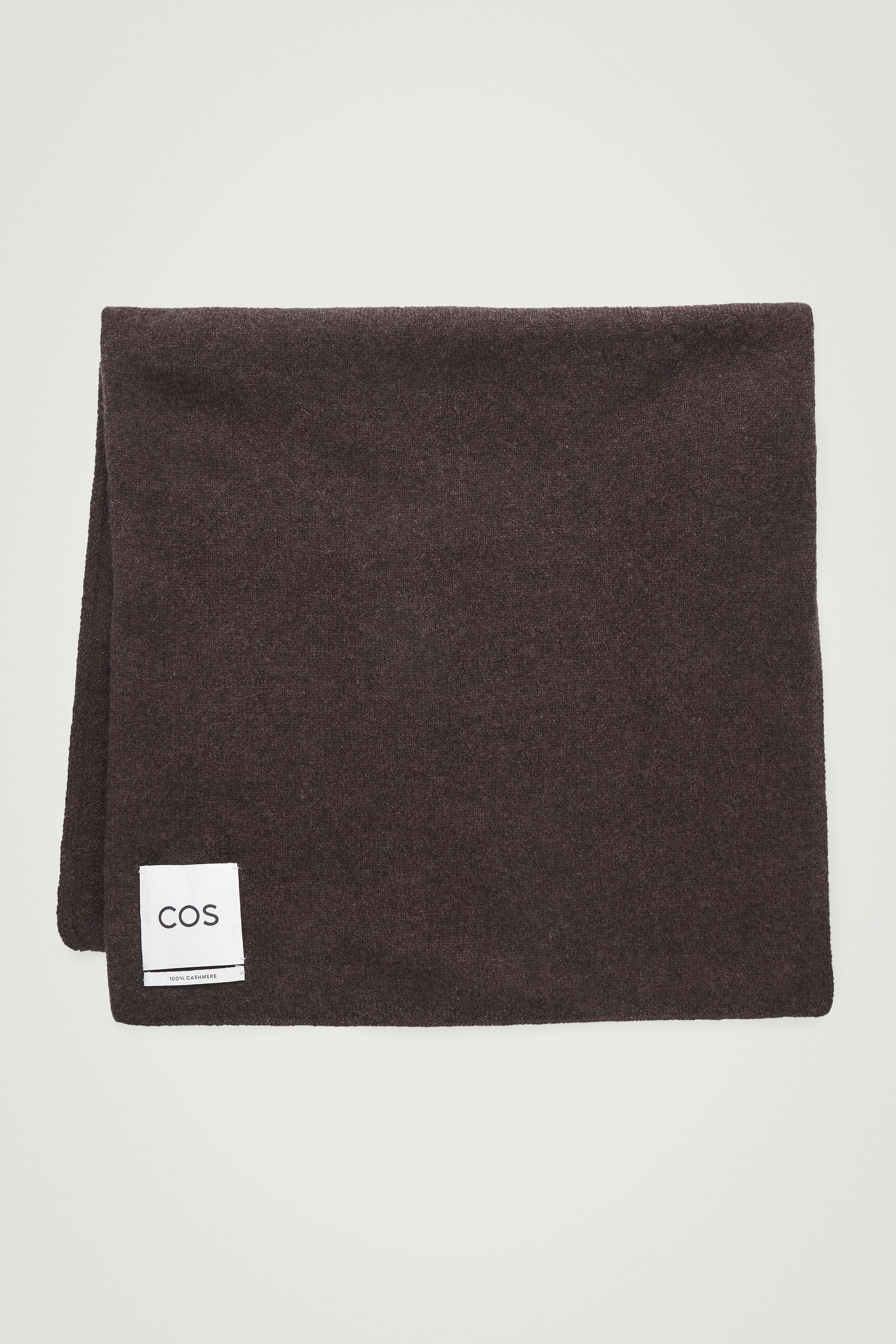 CASHMERE SCARF - BROWN | COS