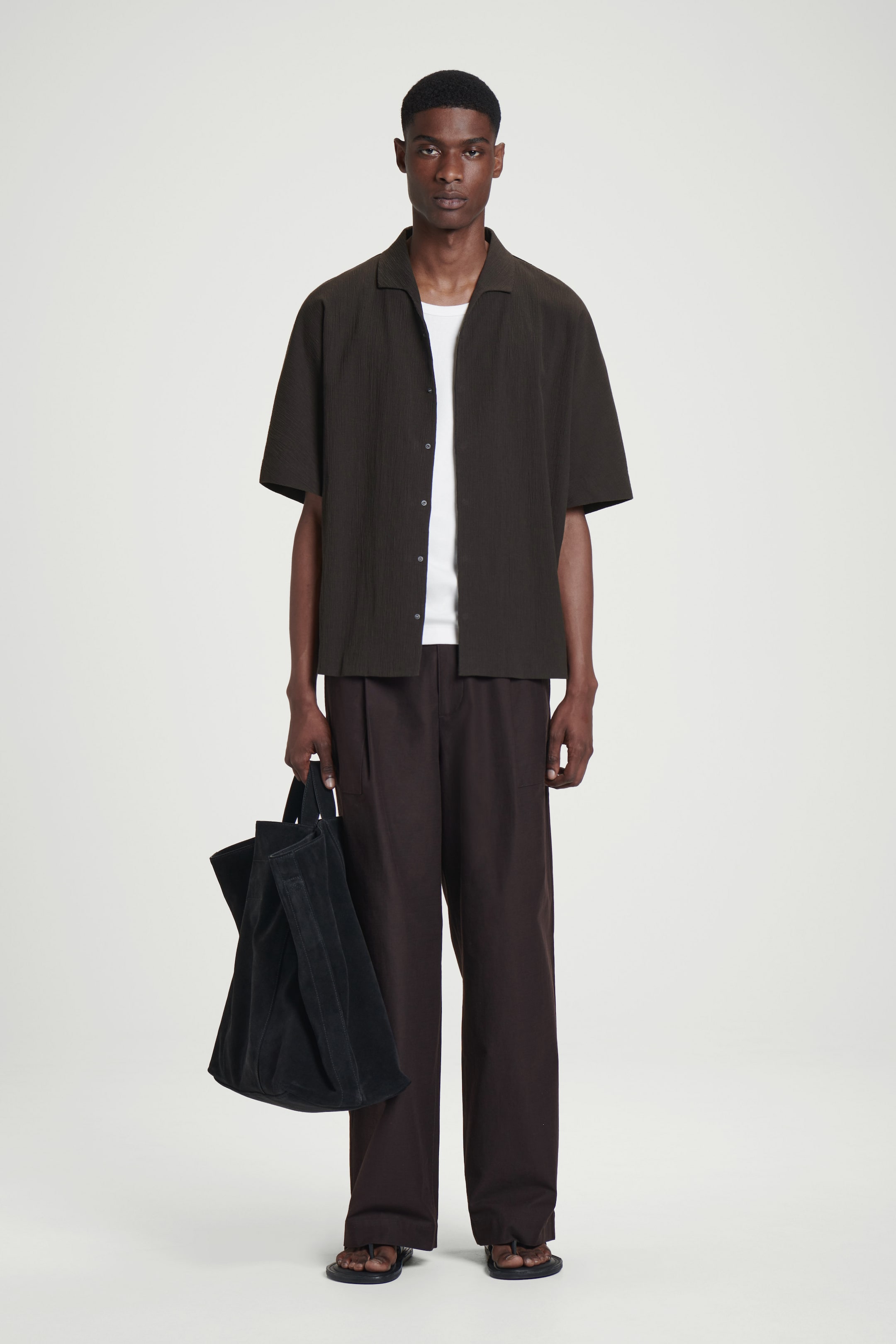 Nagyobb kép megtekintése: VÉKONY CSÍKOS PAMUT TANK TOP - FEHÉR - FÉRFI | H&M HU 5