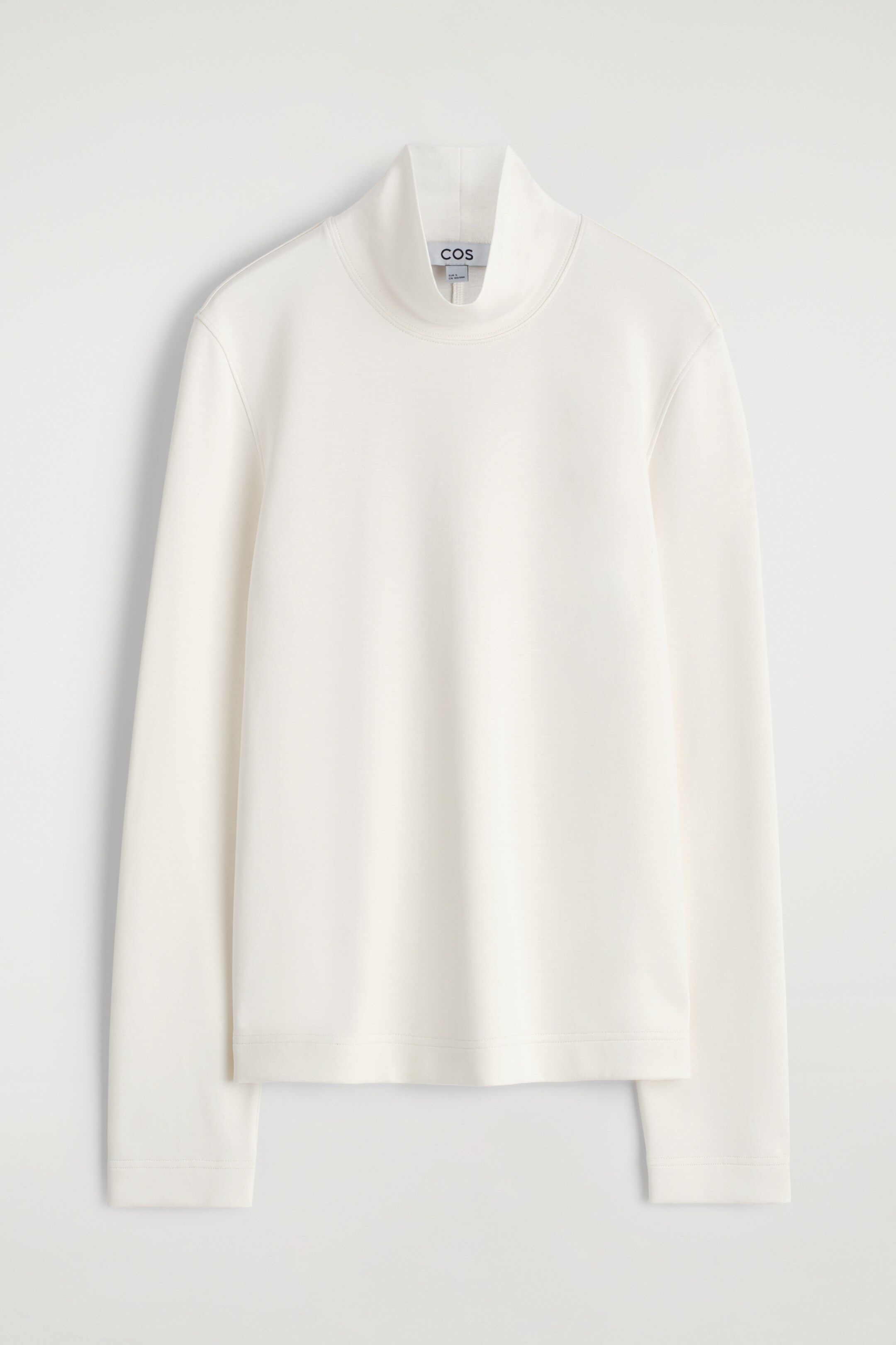 Visualizza immagine più grande: TOP IN JERSEY CON COLLO ALTO - BIANCO - DONNA | H&M IT 6