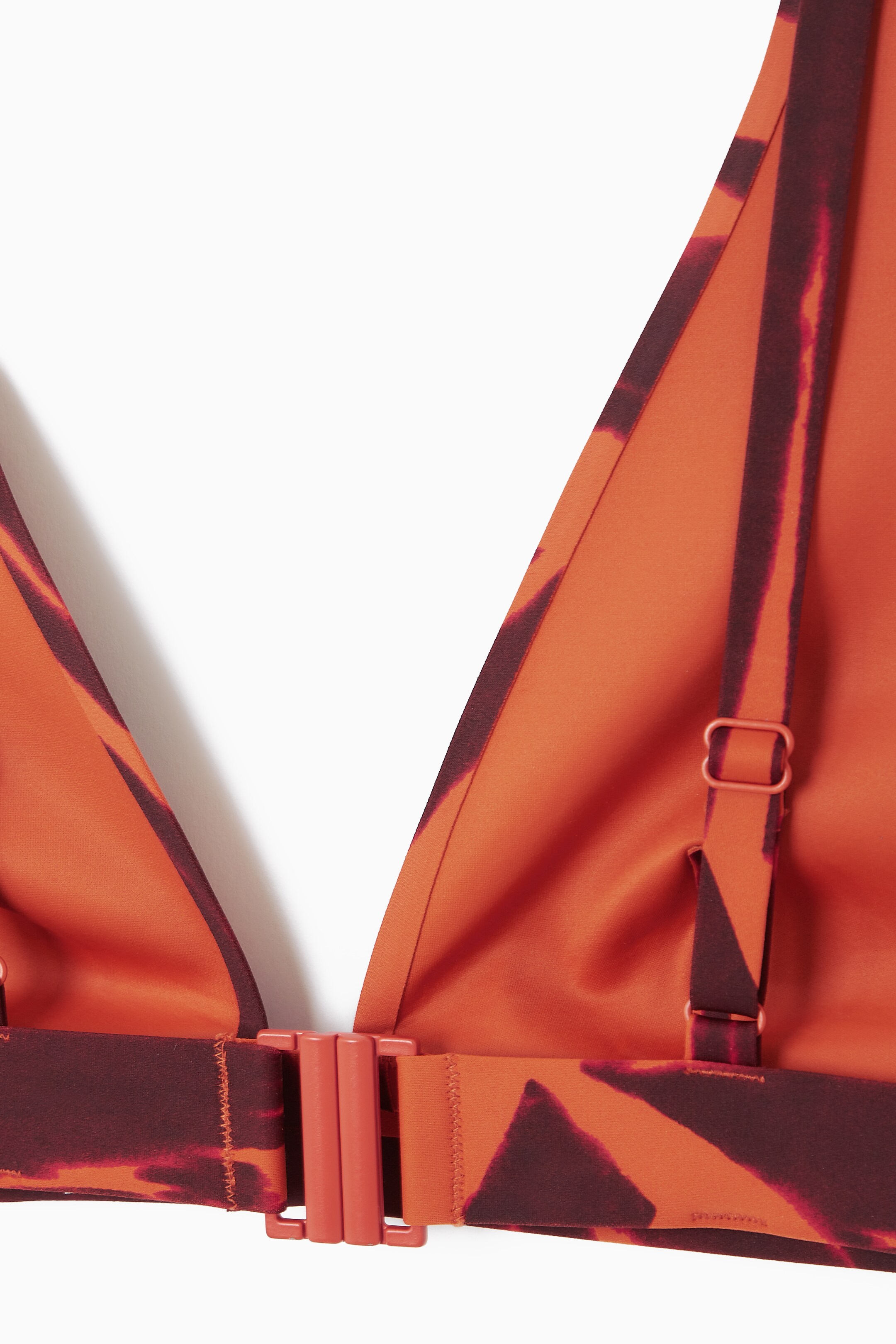 Agrandir l'image: HAUT DE BIKINI EN NÉOPRÈNE - BRUN / ORANGE / ROSE - FEMME | H&M CH 3