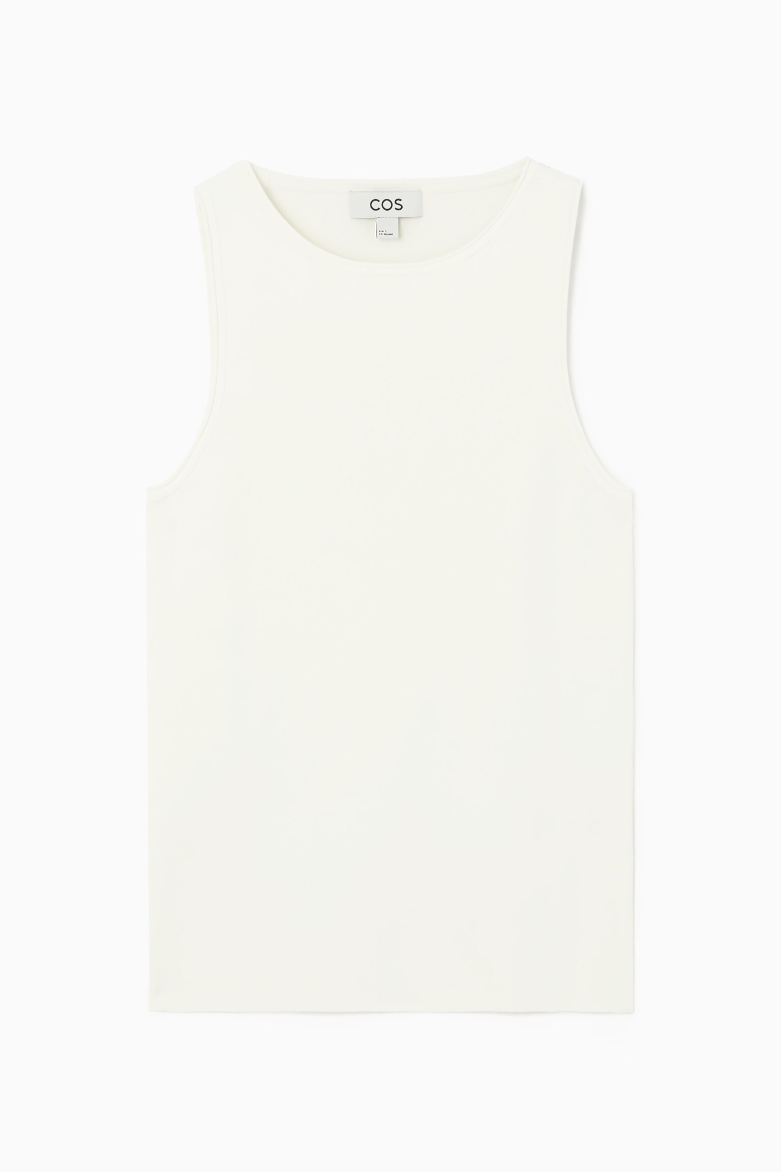 TOP DE TIRANTES DE PUNTO TUBULAR - MARFIL/VERDE/NEGRO - 5