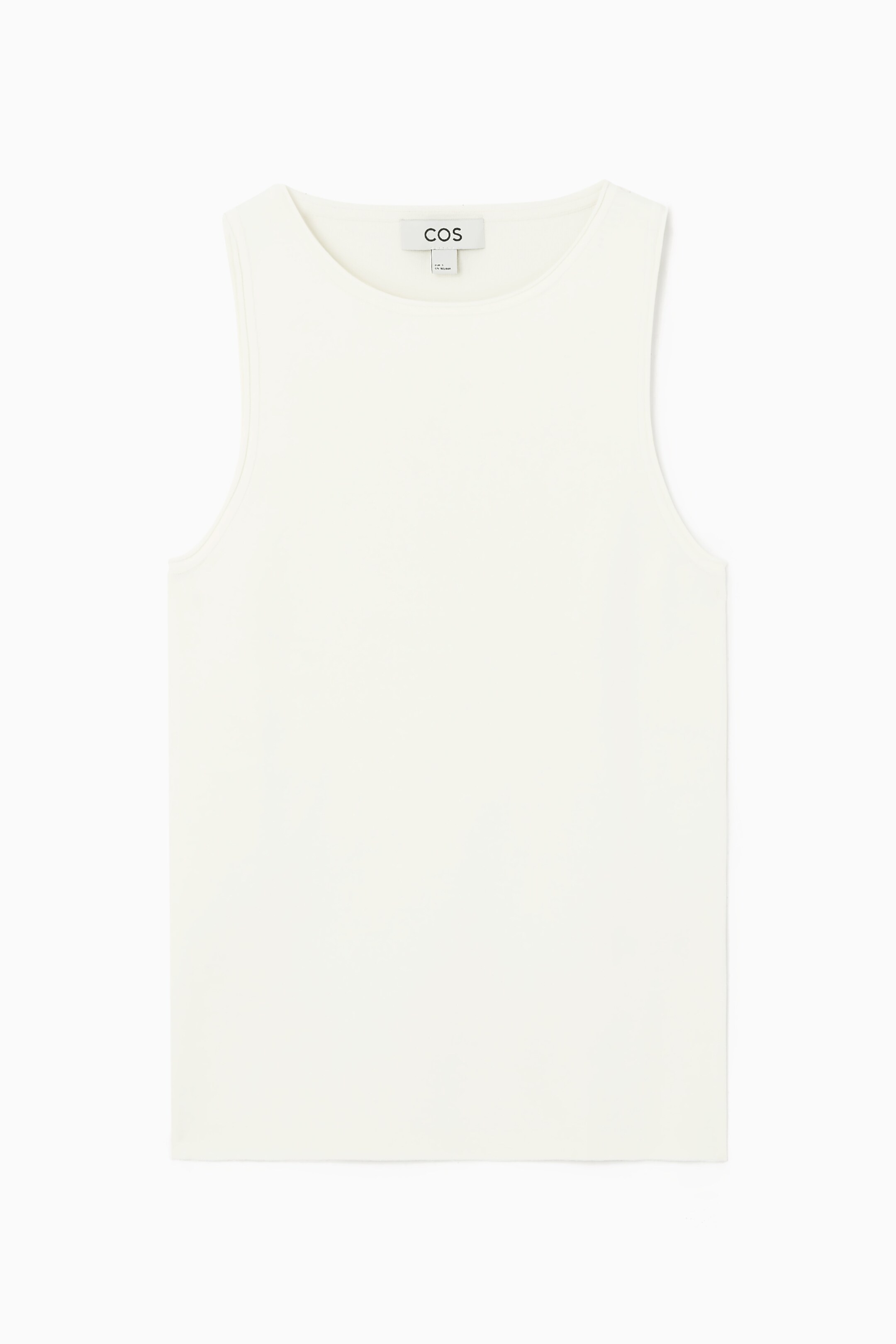 Ver imagen más grande: TOP DE TIRANTES DE PUNTO TUBULAR - MARFIL - MUJER | H&M ES 8