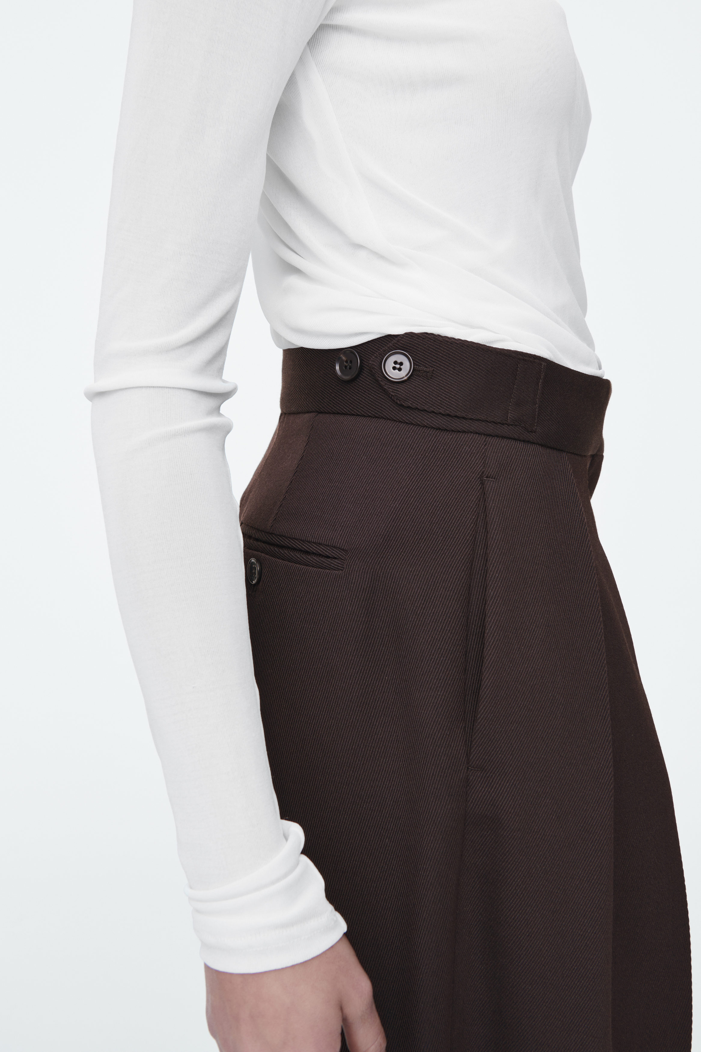 【INCHANT ME】Zed two-way banding nylon slacks Zae Windbreaker Pants