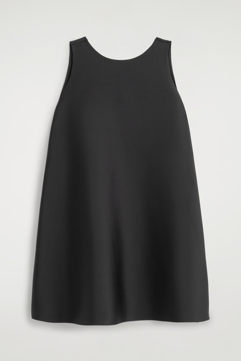 Scuba A-Line Mini Dress