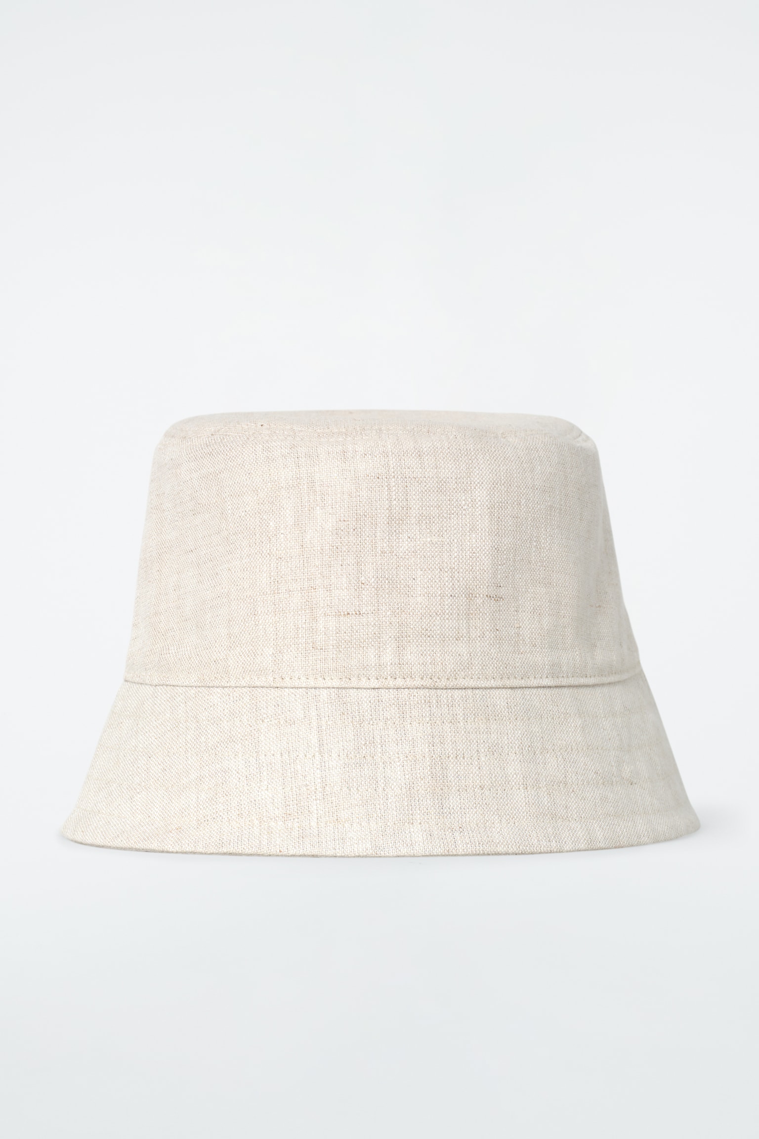 GORRO PESCADOR DE LINO - BEIGE CLARO/SIN TEÑIR - 2