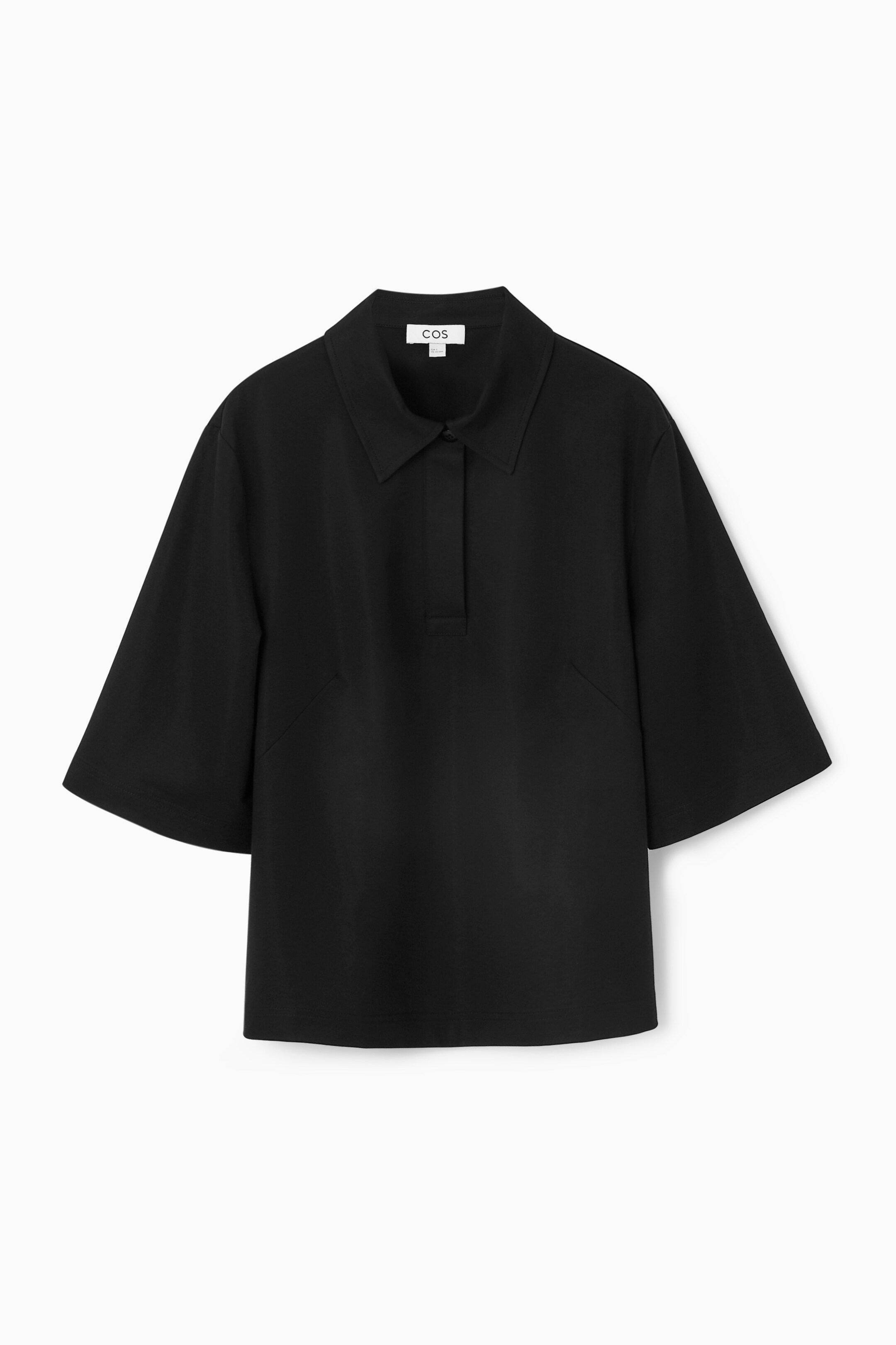 Grösseres Bild ansehen: POLOSHIRT AUS JERSEY - SCHWARZ - DAMEN | H&M CH 1