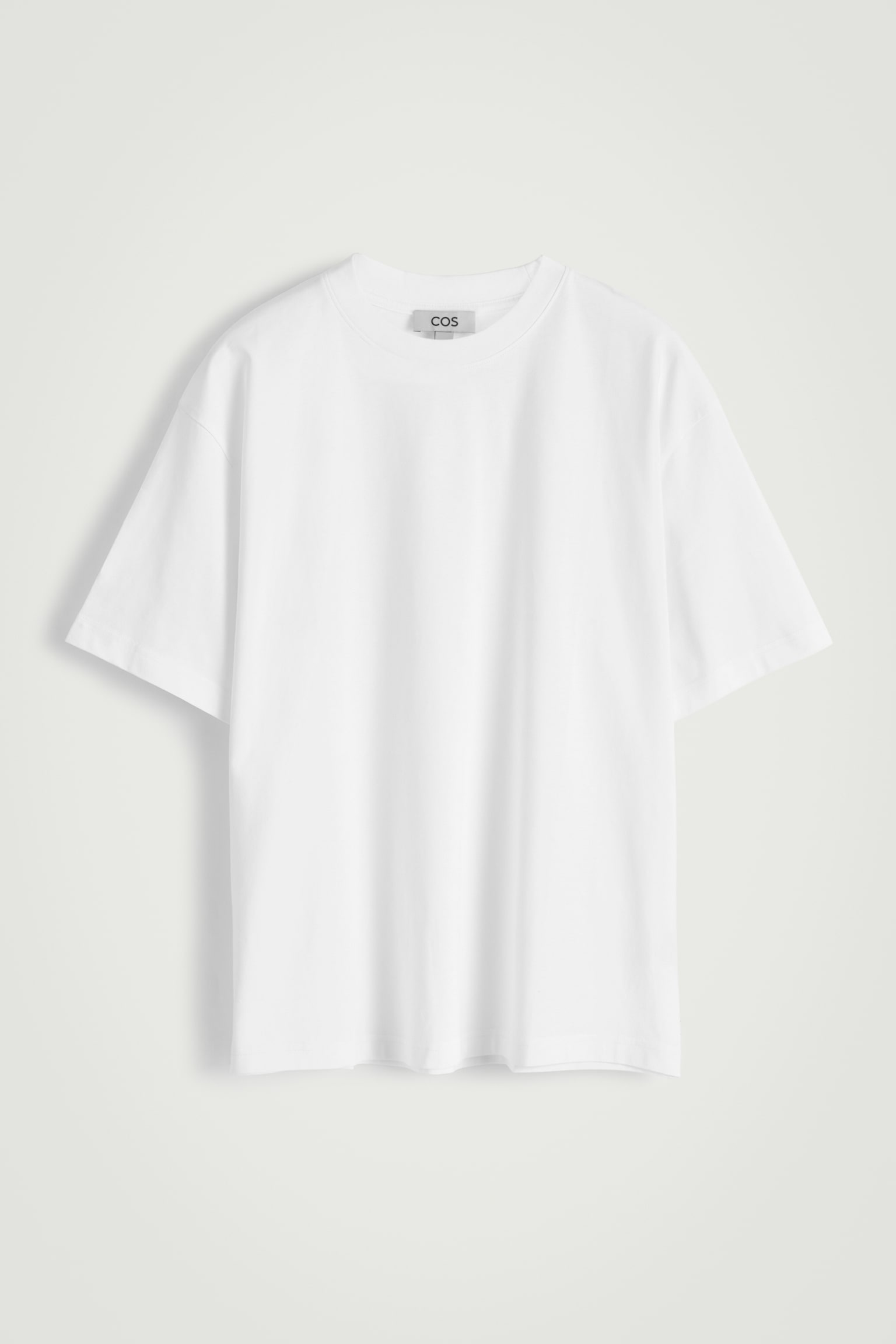 LOCKERES LEICHTES BAUMWOLL-T-SHIRT - WEISS/SCHWARZ/NAVYBLAU/Blau/Dunkelblau/WEISS - 2