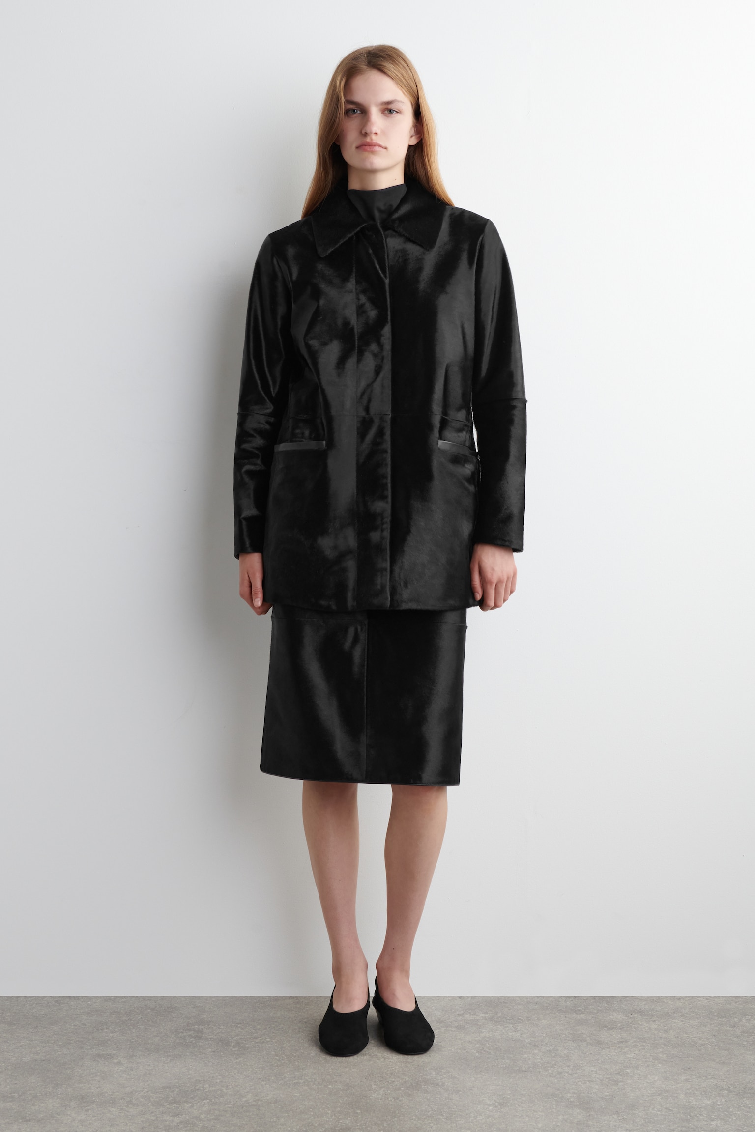 GIACCA IN CAVALLINO - NERO - 9