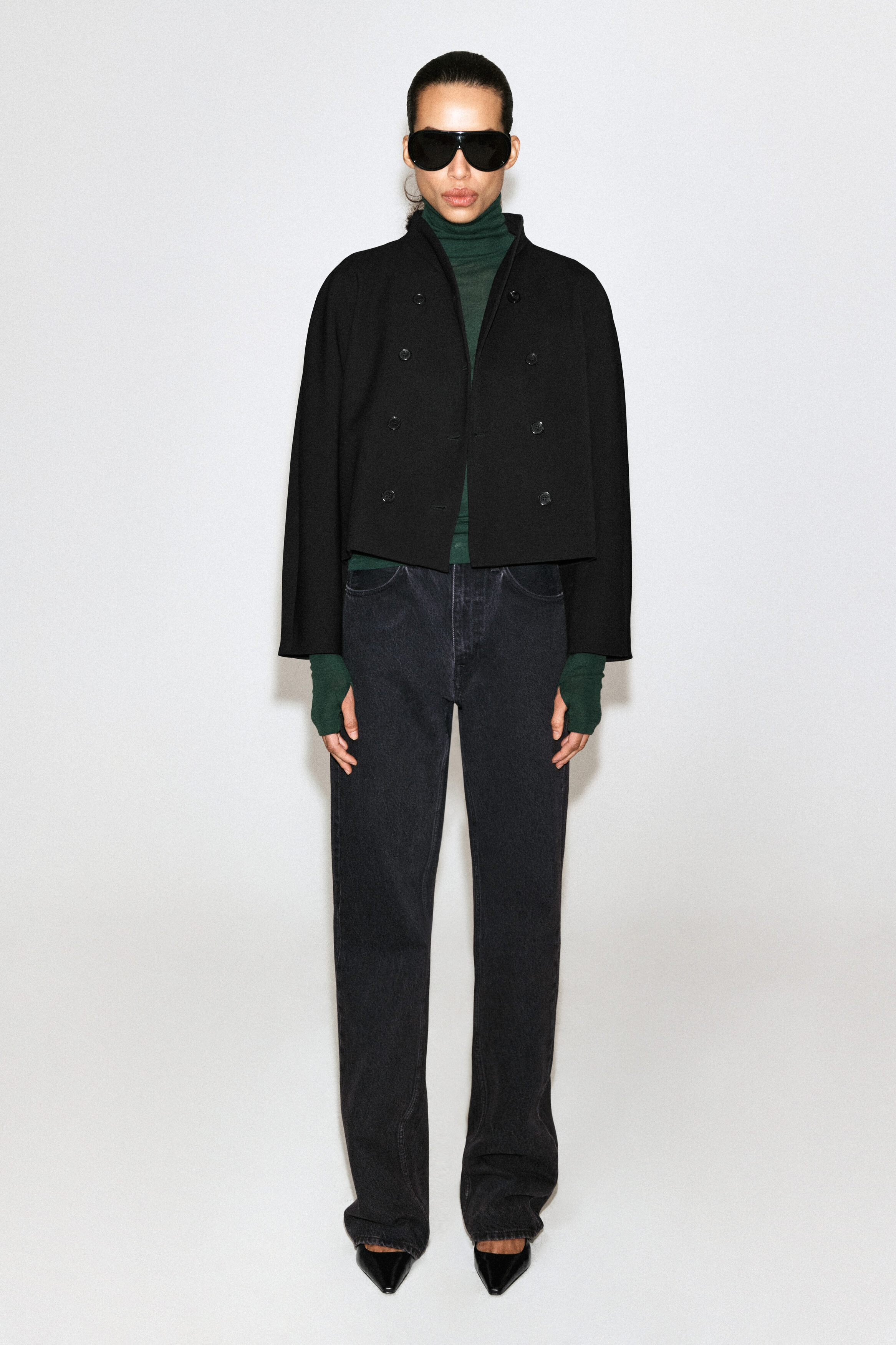MERINO WOOL TURTLENECK TOP thumbnail 3