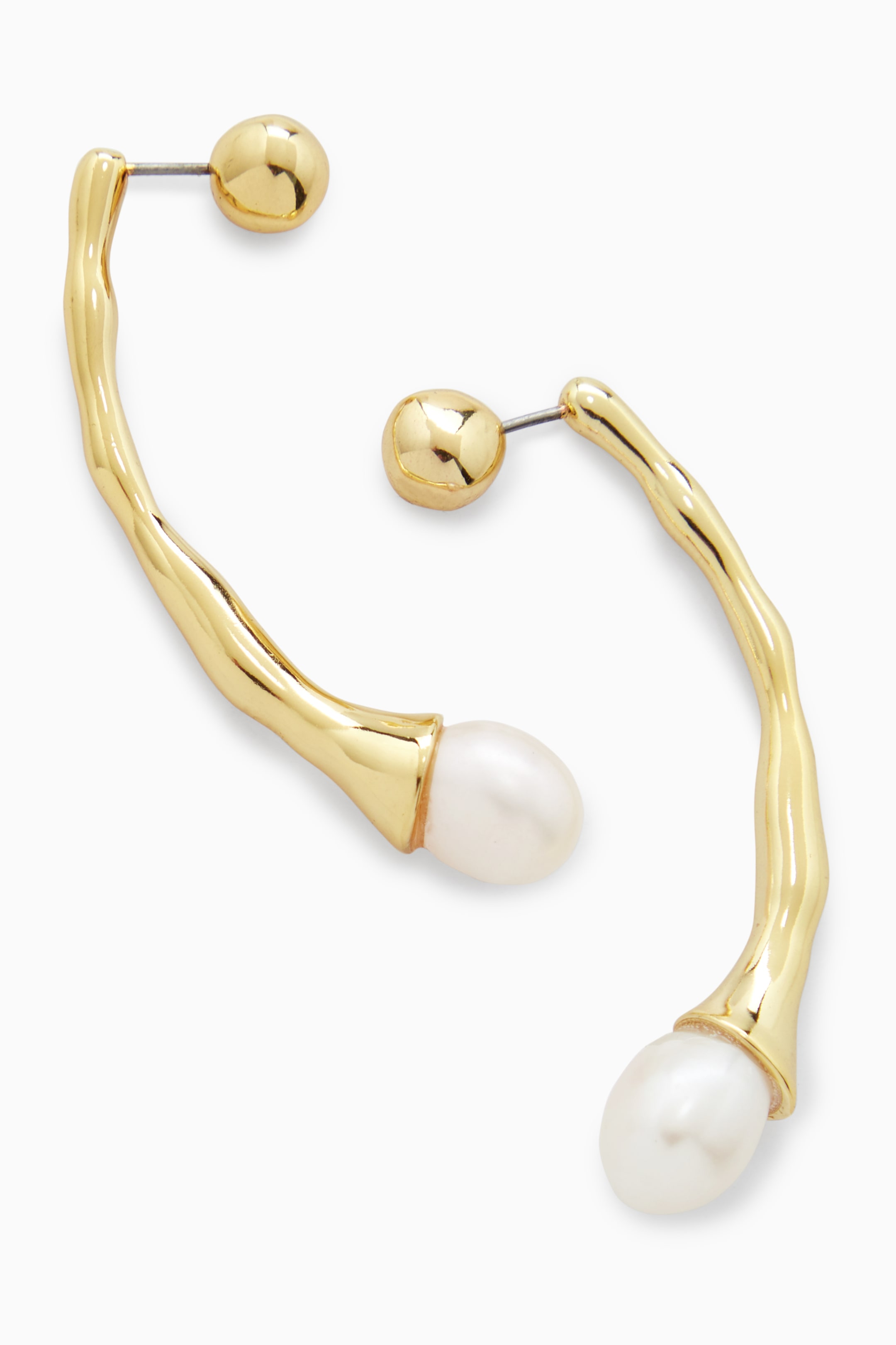 Grösseres Bild ansehen: OHRRINGE MIT SÜSSWASSERPERLEN - Gold - DAMEN | H&M CH 2