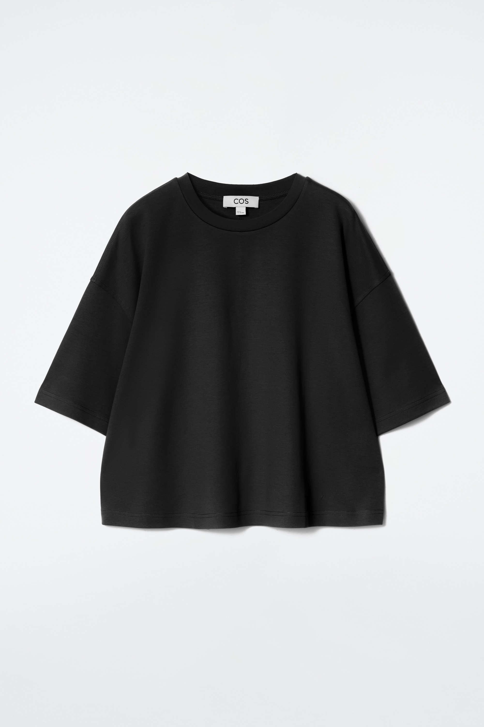 OVERSIZED BOXY TRIČKO - ČERNÁ/BÍLÝ/Kobaltová/ZELENÁ/SVĚTLE MODRÁ/SVĚTLĚ RŮŽOVÁ/ŠEDÁ MELANGE/VÍNOVÁ