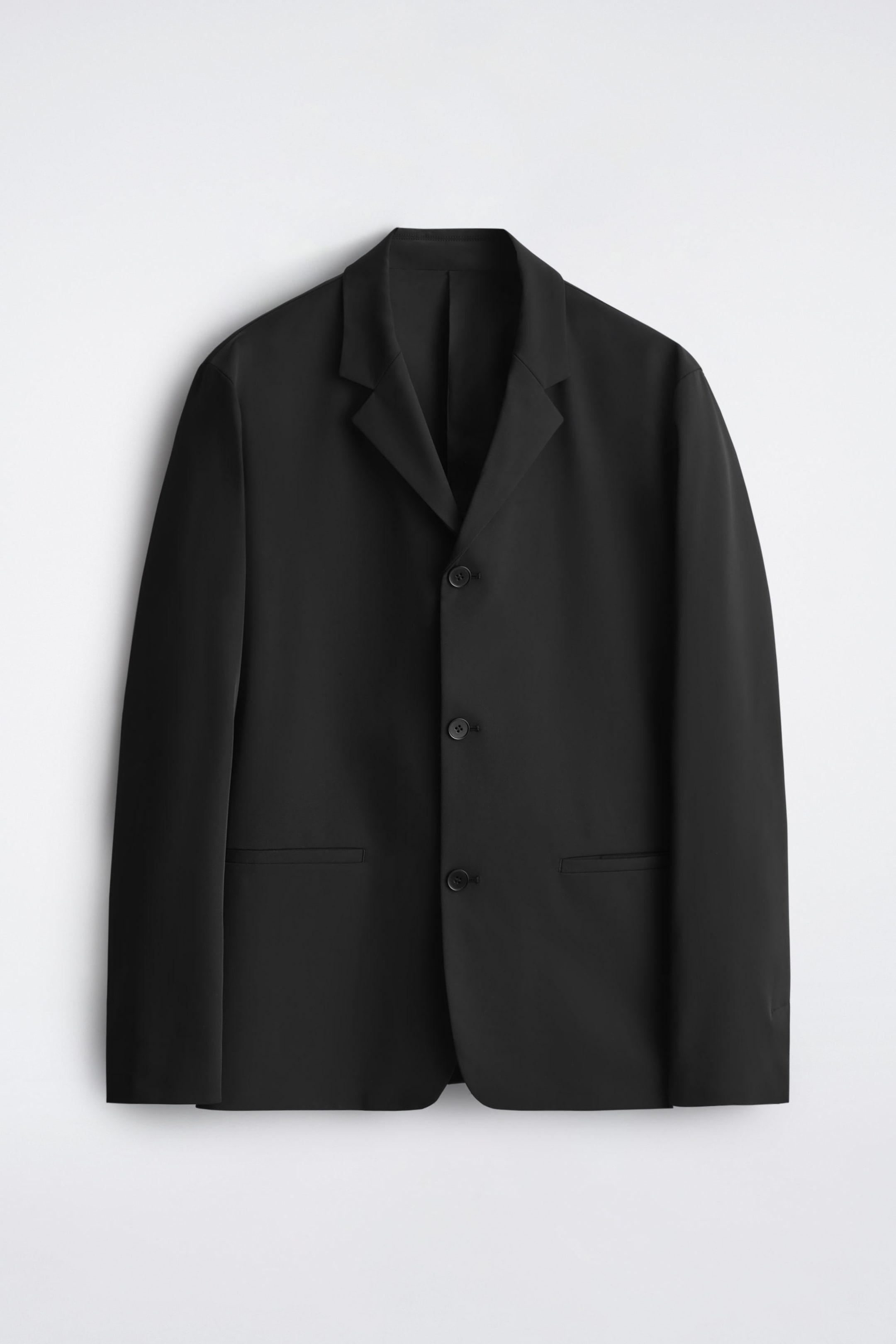 SLIM UNSTRUCTURED TWILL BLAZER