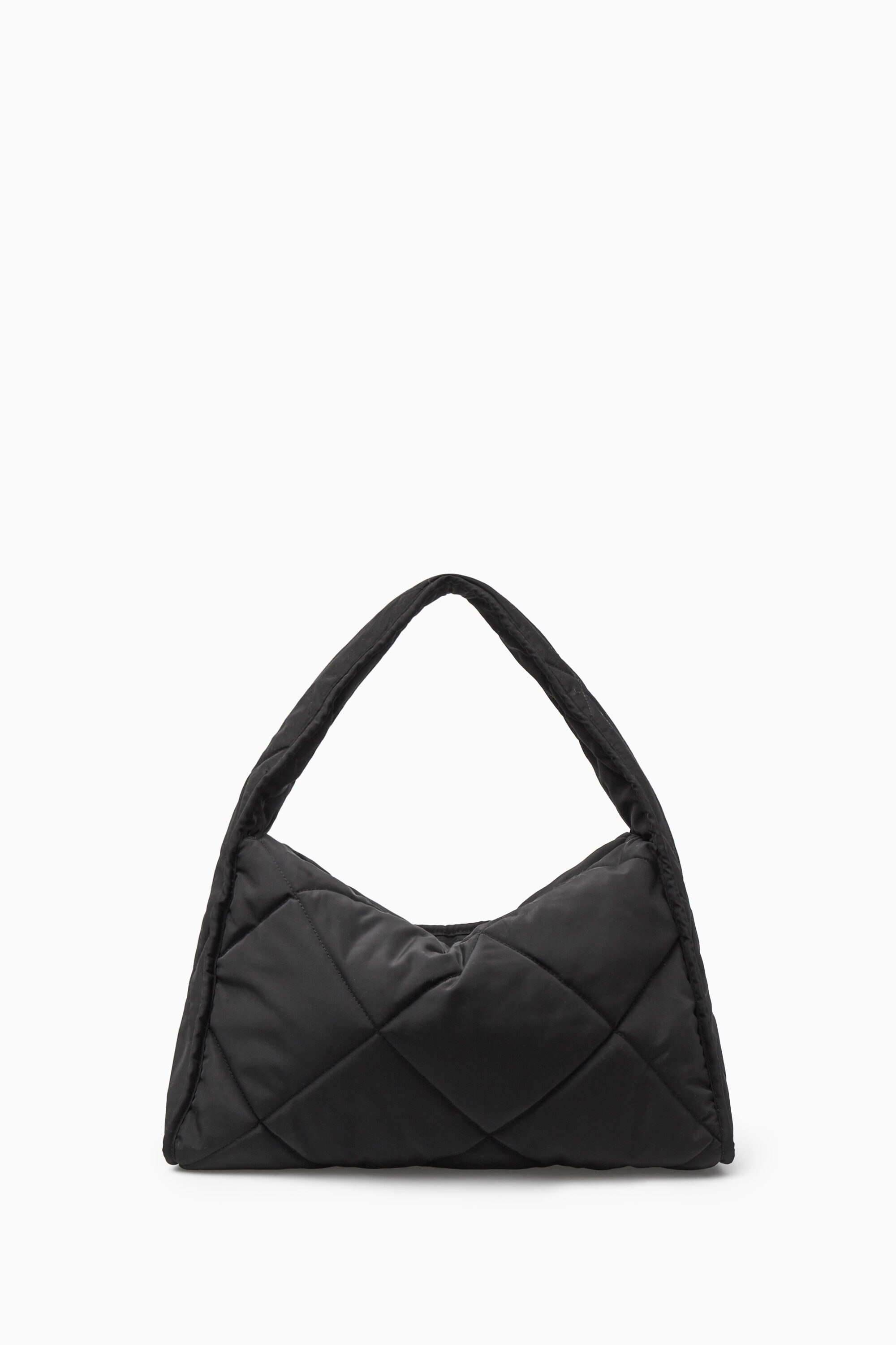 ◆送料無料◆COS DIAMOND QUILTED SHOULDER BAG◆正規品鑑定◆ DIAMOND-QUILTED SHOULDER BAG - BLACK | COS