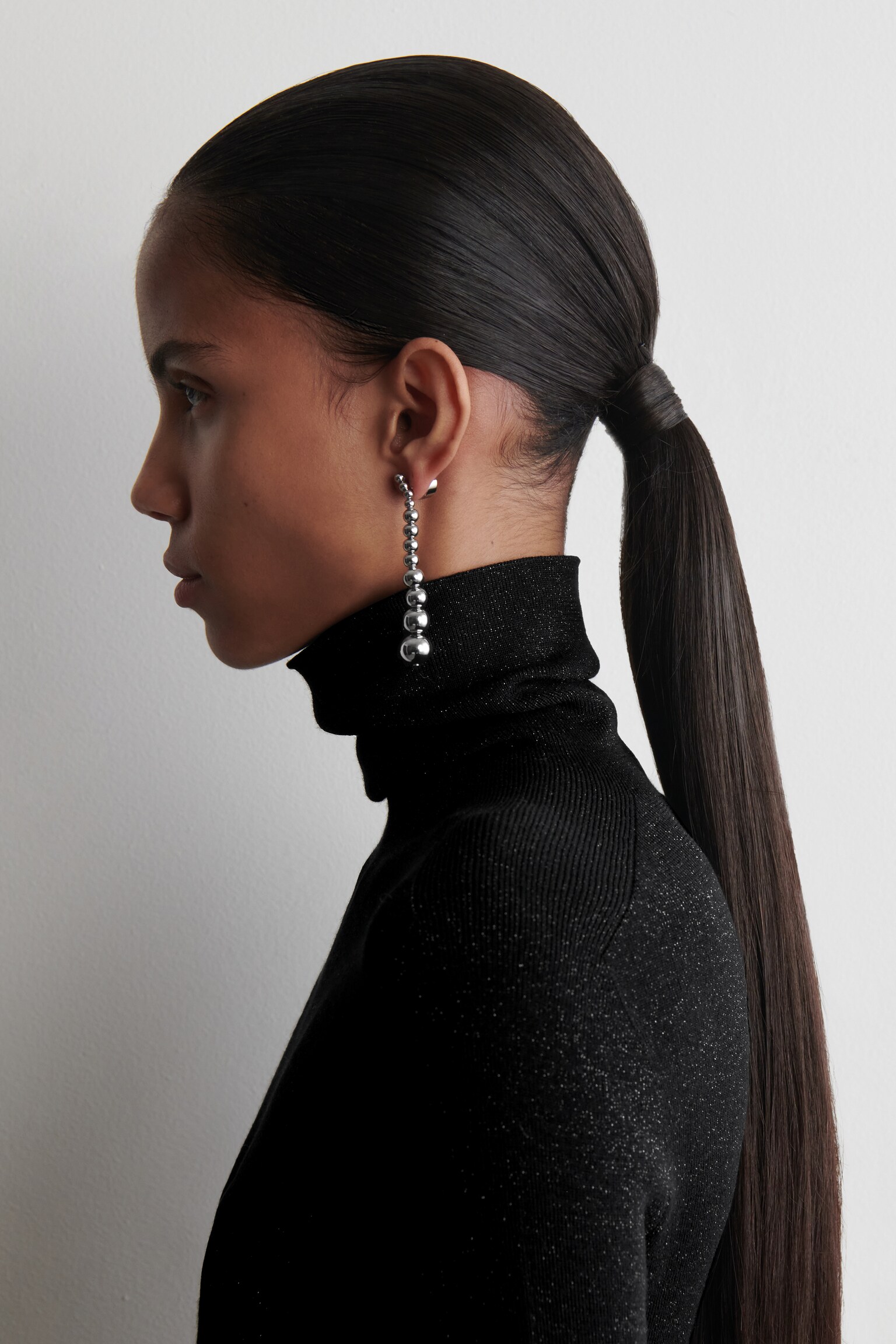 DROPLET EARRINGS - ARGENTÉ - 4