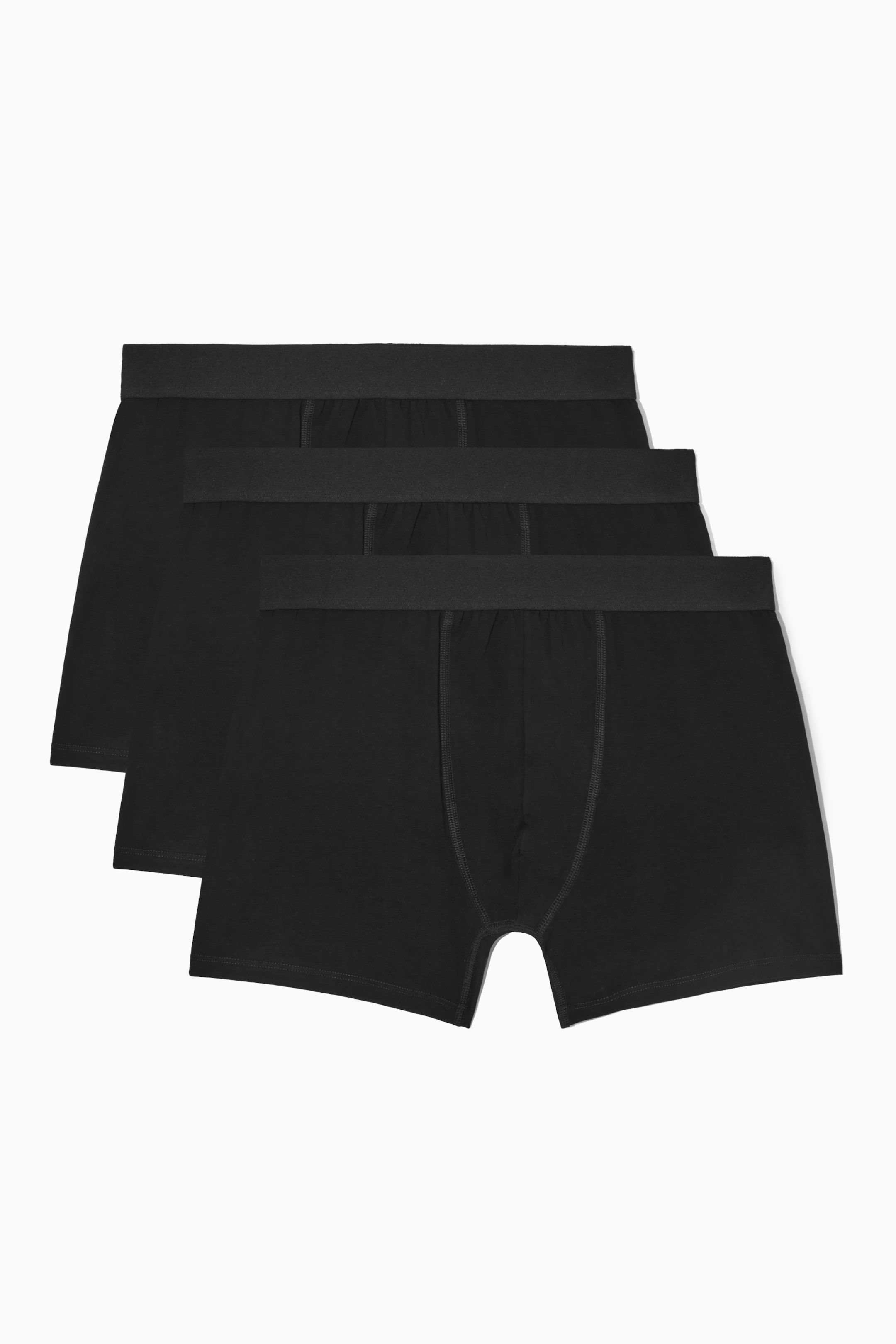 Zobacz większy obraz: 3-PACK LONG BOXER BRIEFS - CZARNY - ON | H&M PL 1