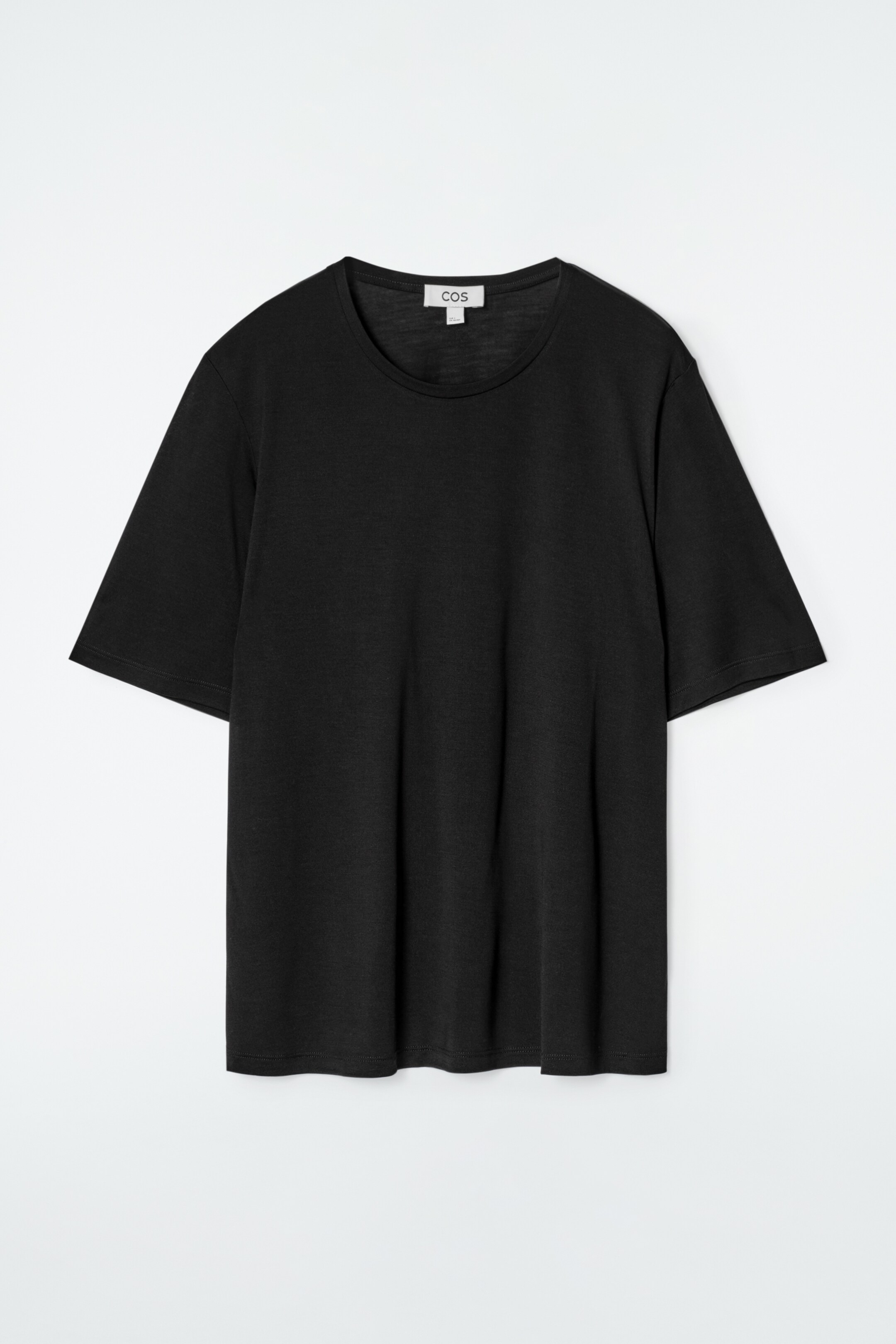 Ver imagen más grande: CAMISETA DE SEDA - NEGRO - MUJER | H&M ES 5