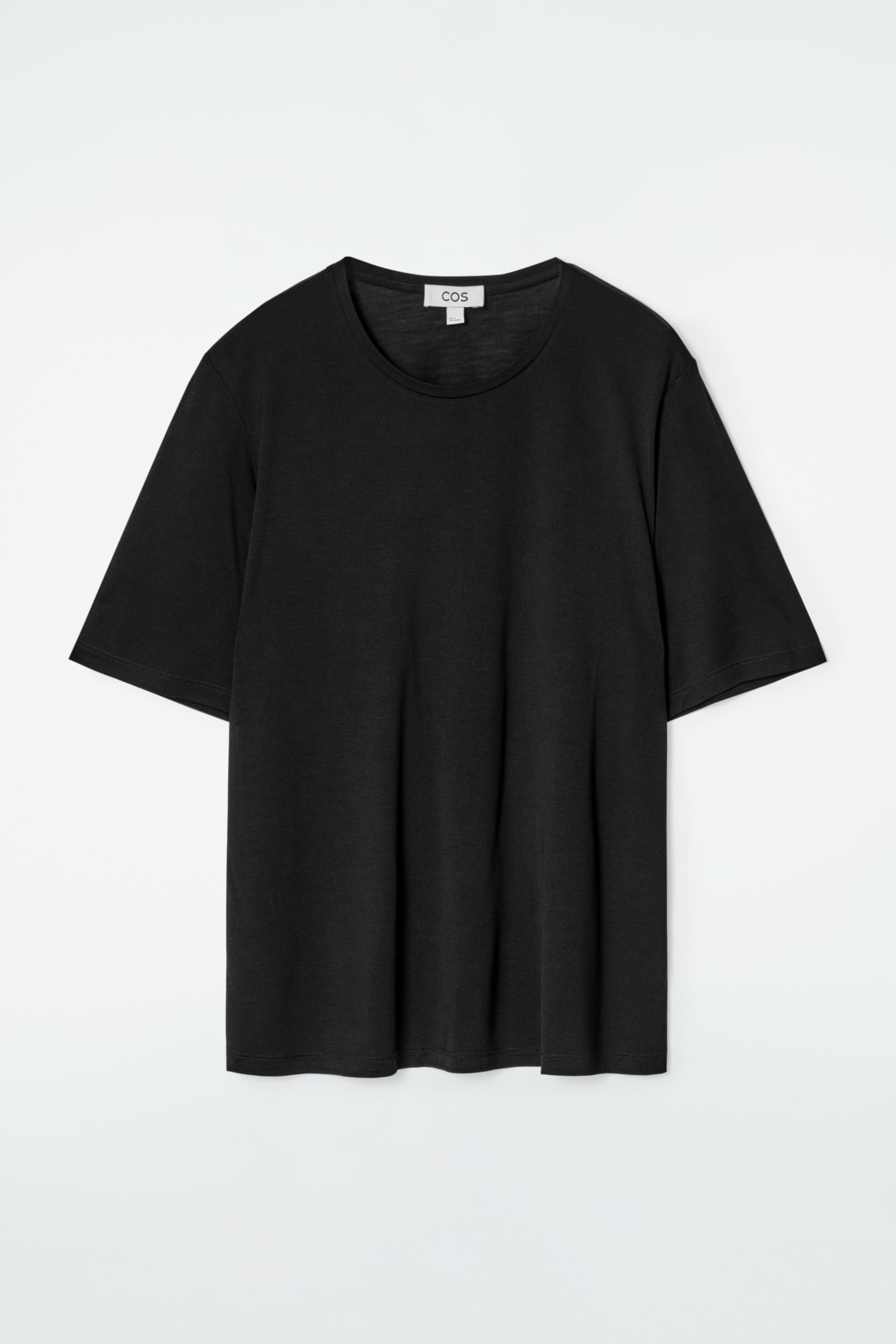 Visualizza immagine più grande: T-SHIRT IN SETA - NERO - DONNA | H&M IT 5