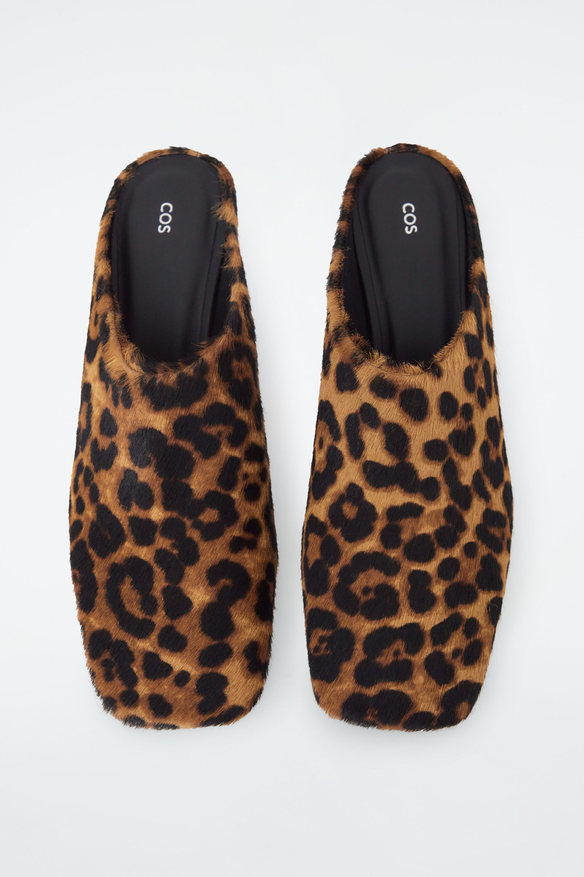 サンダル・ミュール CAR SHOE LEOPARD PRINT PONY HAIR FLAT MULES Splendid Liza Cheetah Print Pony Hair Flat Mules | Dillard's