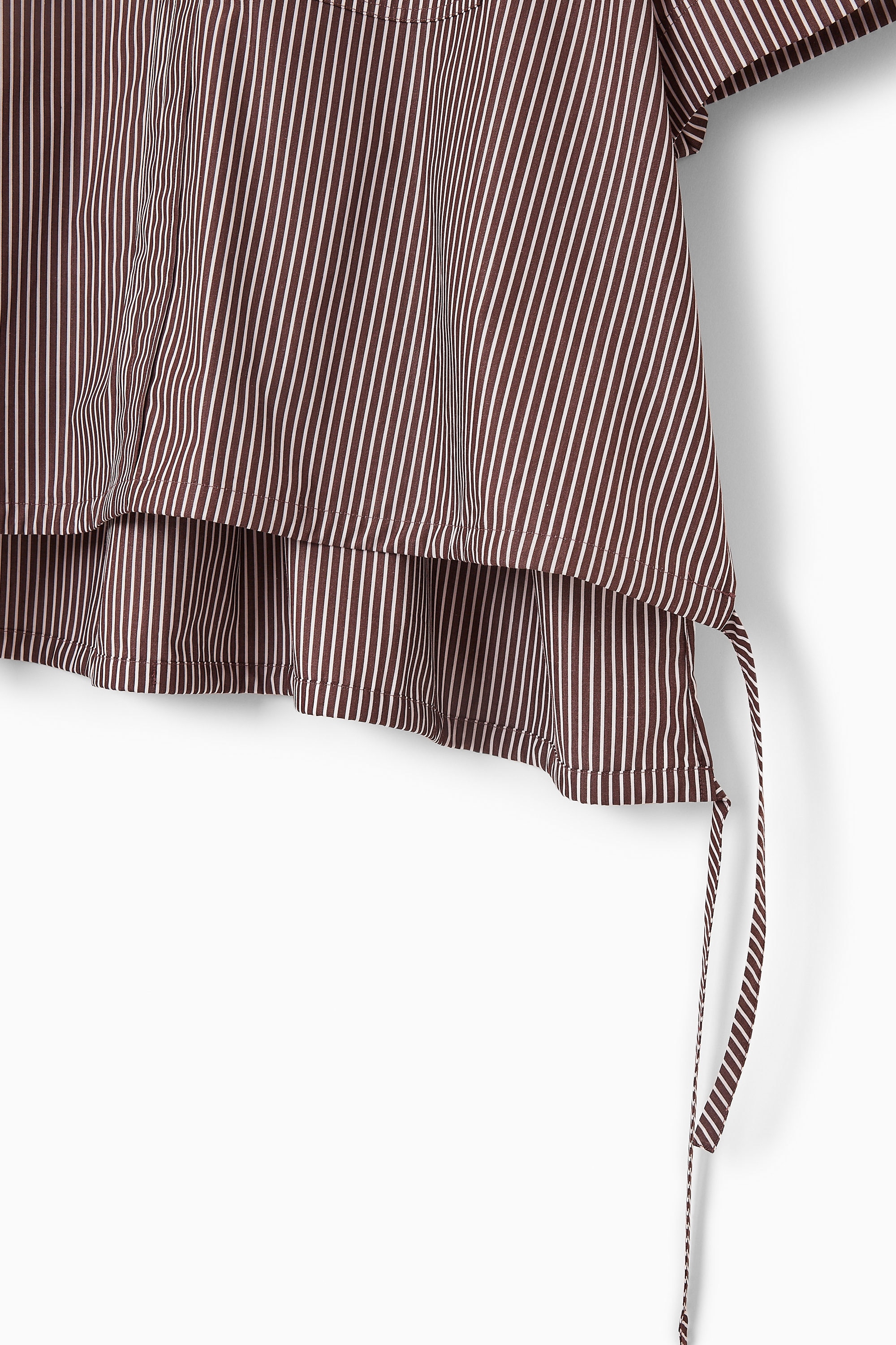 トップス BIG COLLAR DRAWSTRING BLOUSE 208262701-1-pearlivory?$n_750w