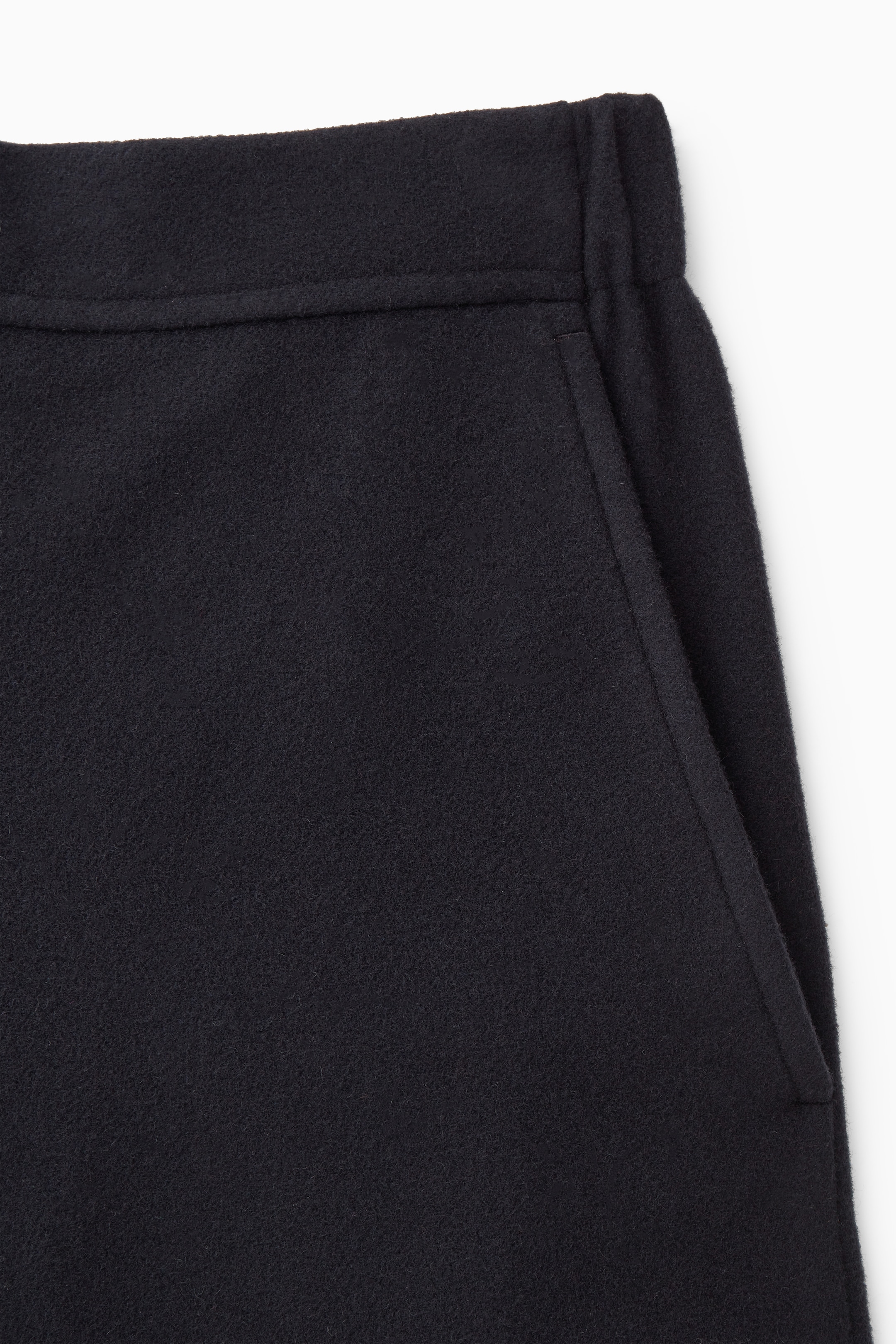 Grösseres Bild ansehen: JOGGINGHOSE AUS WOLL-MIX MIT ABGERUNDETER PASSFORM - NAVYBLAU - DAMEN | H&M CH 2