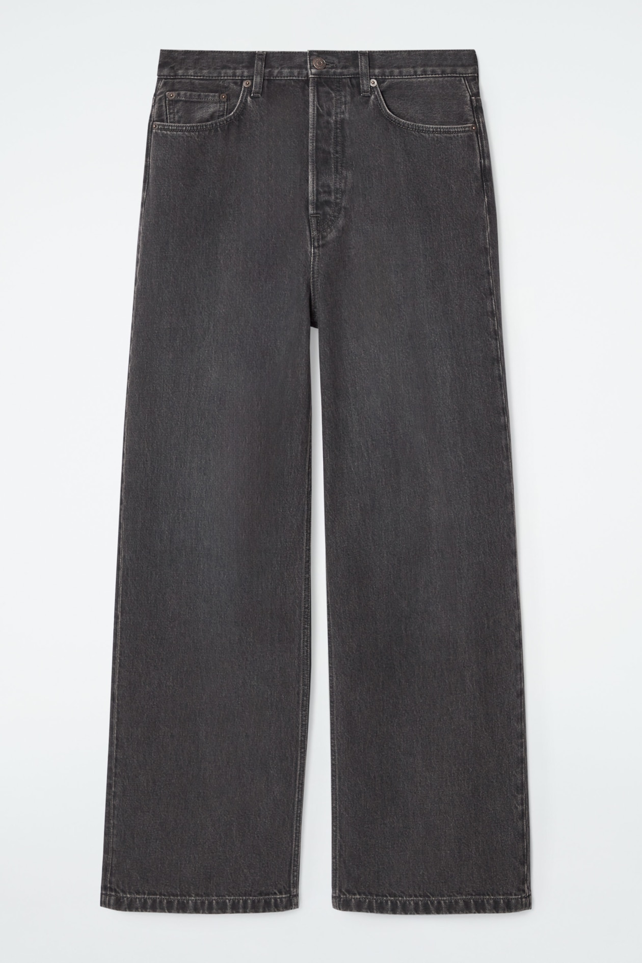 VOLUME WIDE-LEG JEANS