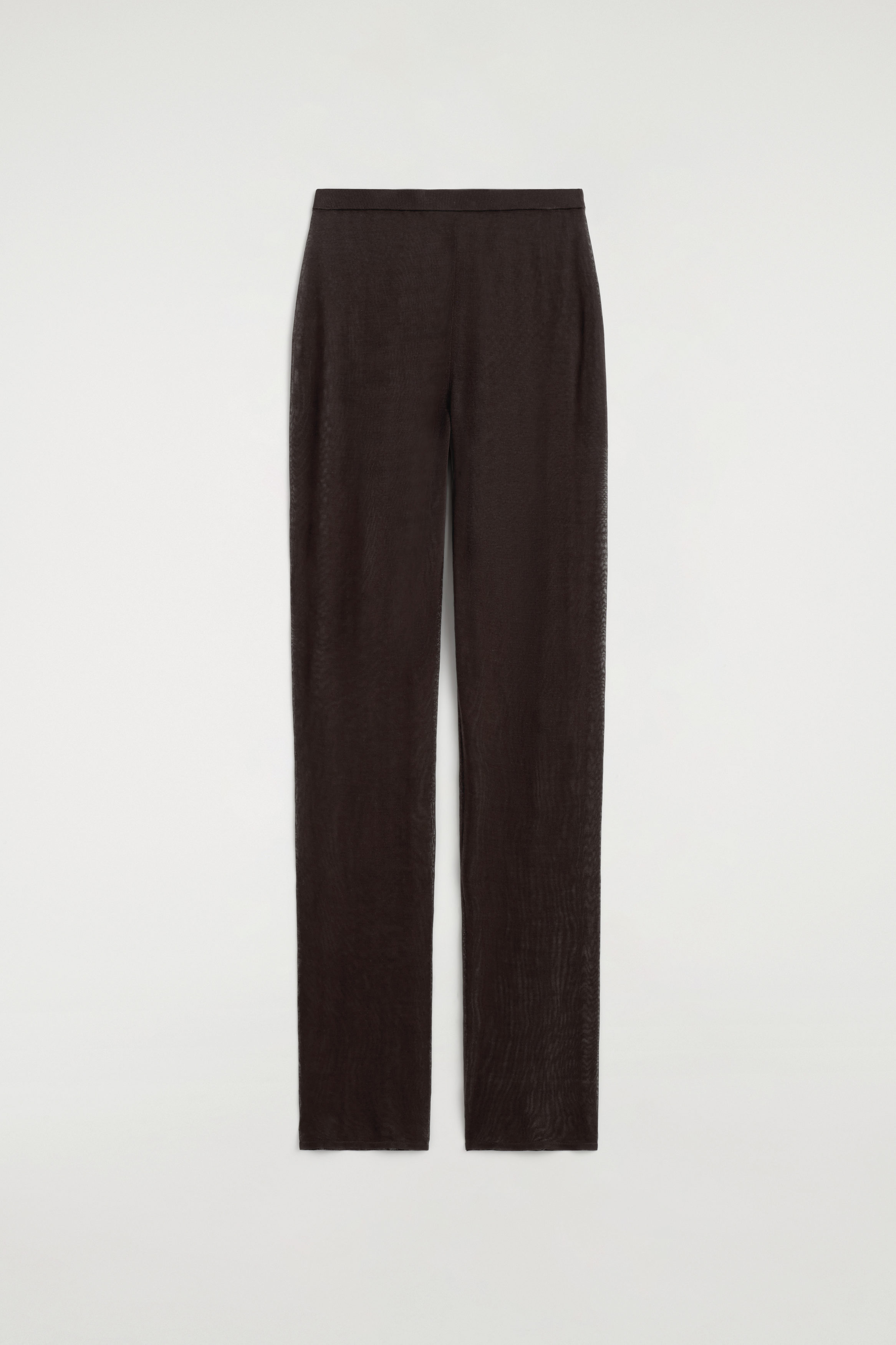 Seamless Sheer Knitted Silk Pants