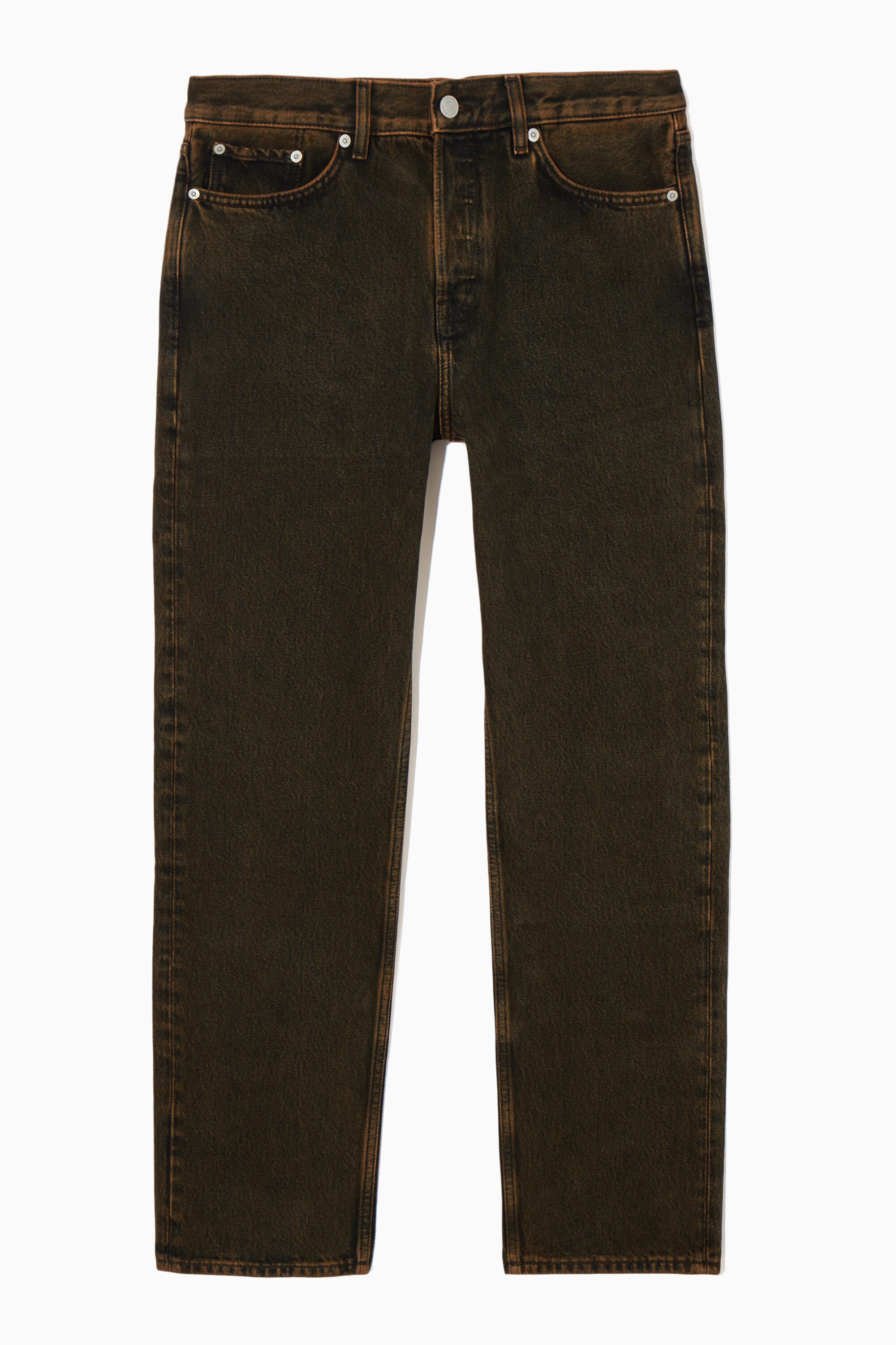 ★ POSZER★ straight denim jeans brown 243STDJN019 Eco '80s Straight Jeans | GUESS Canada