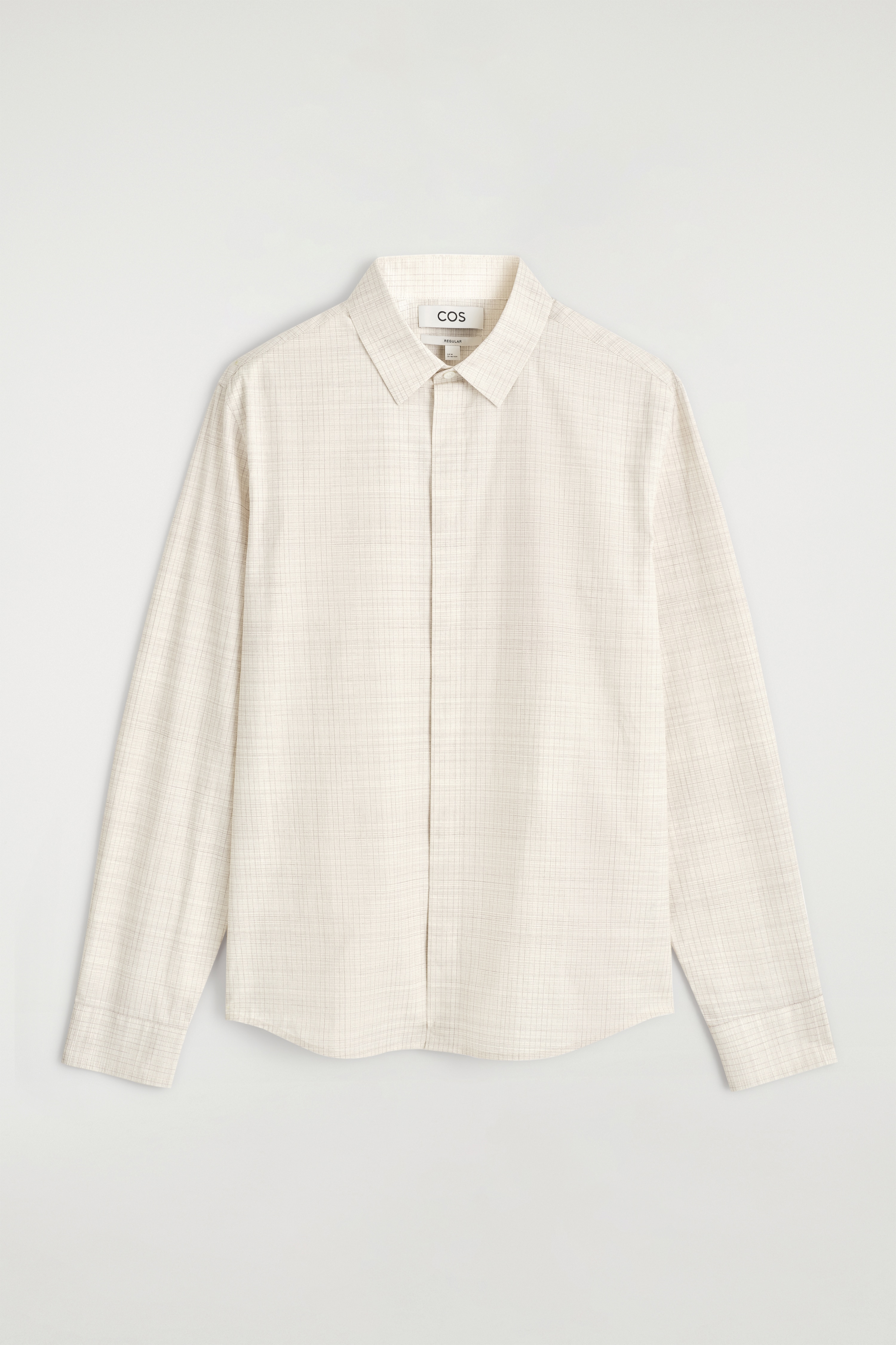 CĂMAȘĂ CU CAROURI DIN BUMBAC - BEJ / CU CAROURI/BURGUNDY / ALBASTRU / CU CAROURI