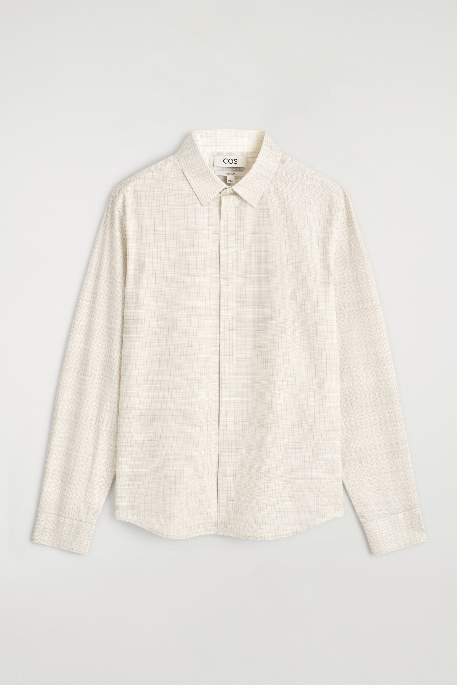 CHEMISE À CARREAUX EN COTON - BEIGE / CARREAUX/BORDEAUX / BLEU / CARREAUX - 2