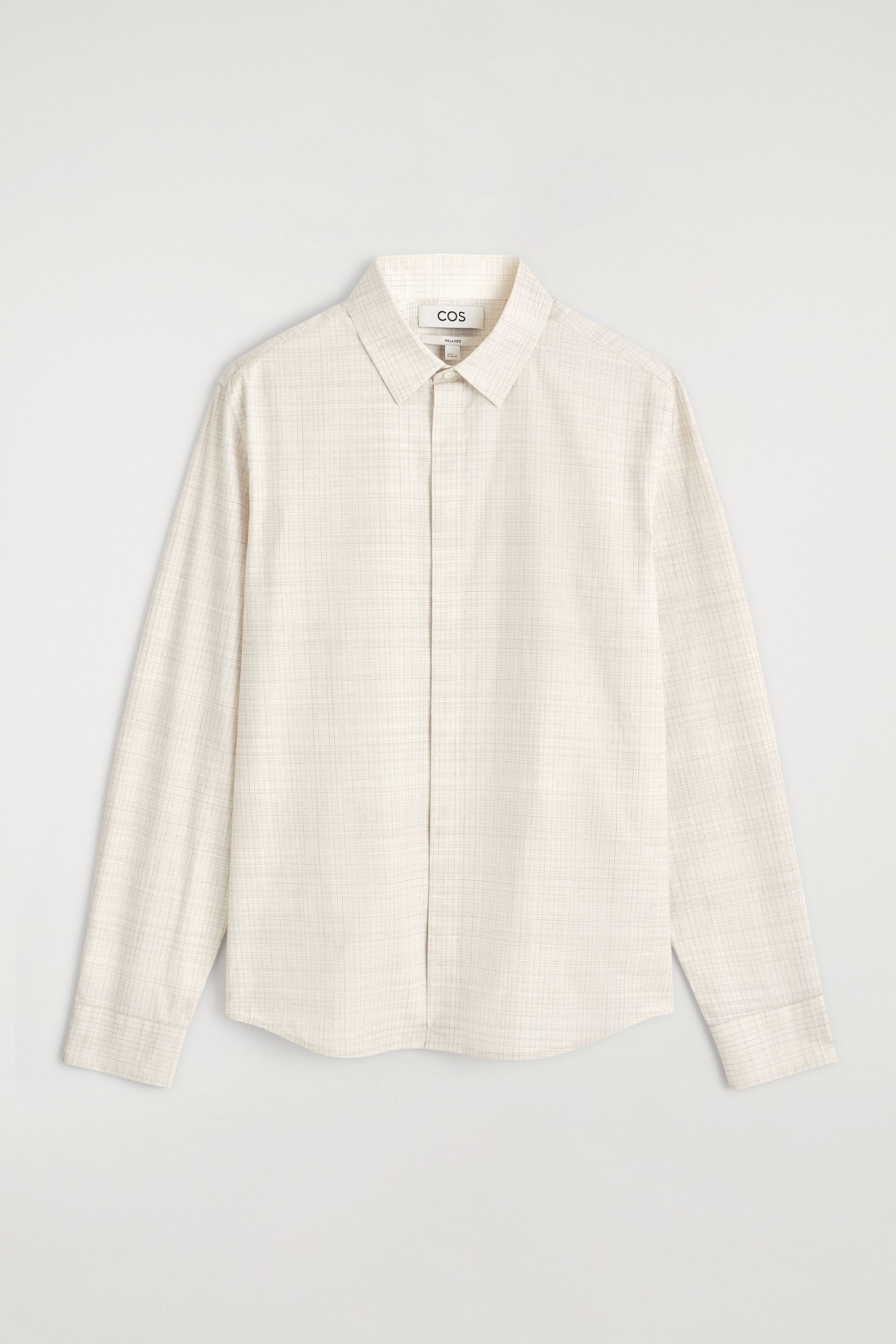 CHECKED COTTON SHIRT