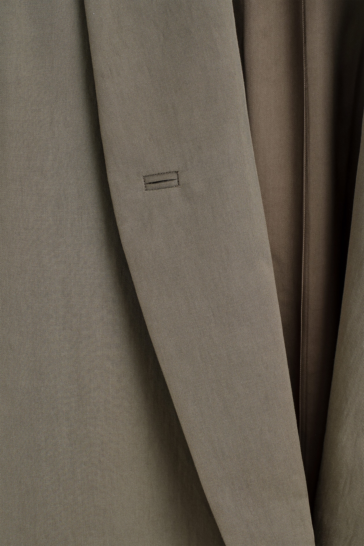 FLUID SHAWL-COLLAR BLAZER — DARK BEIGE