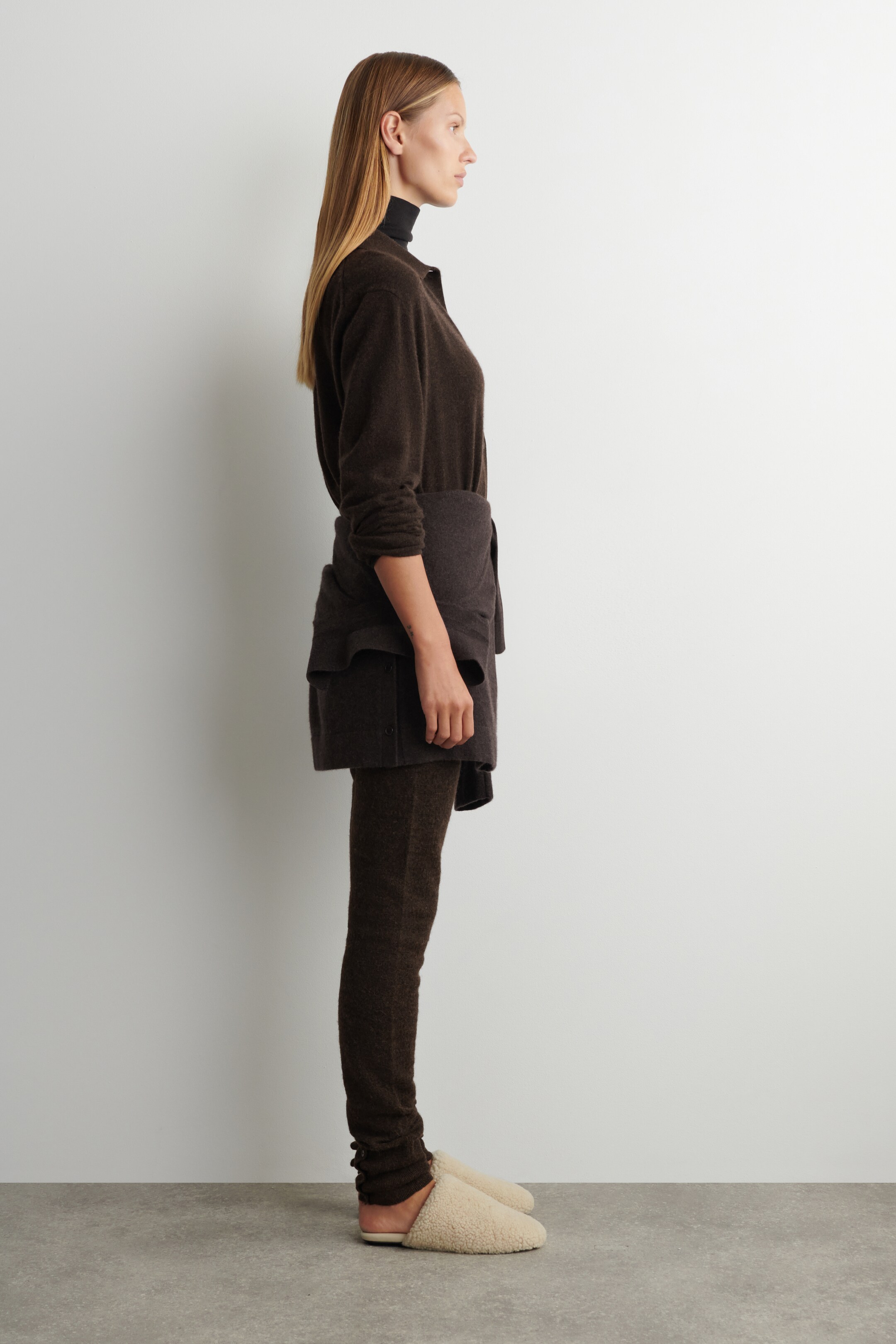 Agrandir l'image: MULES EN PEAU LAINÉE - BLANC - FEMME | H&M FR 2