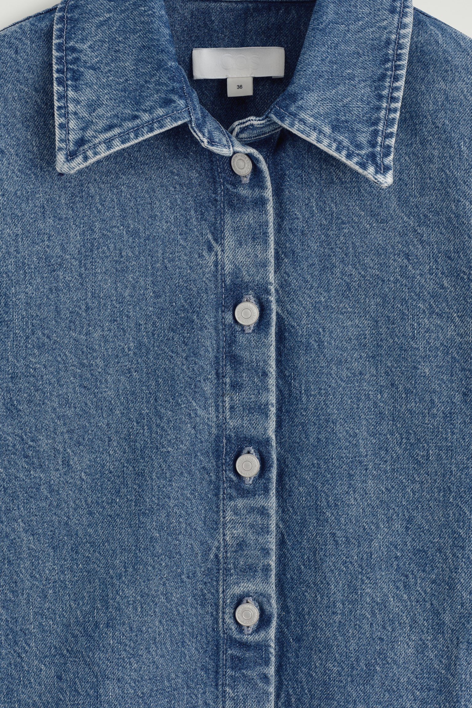 חולצת ג'ינס - כחול/אינדיגו - 9