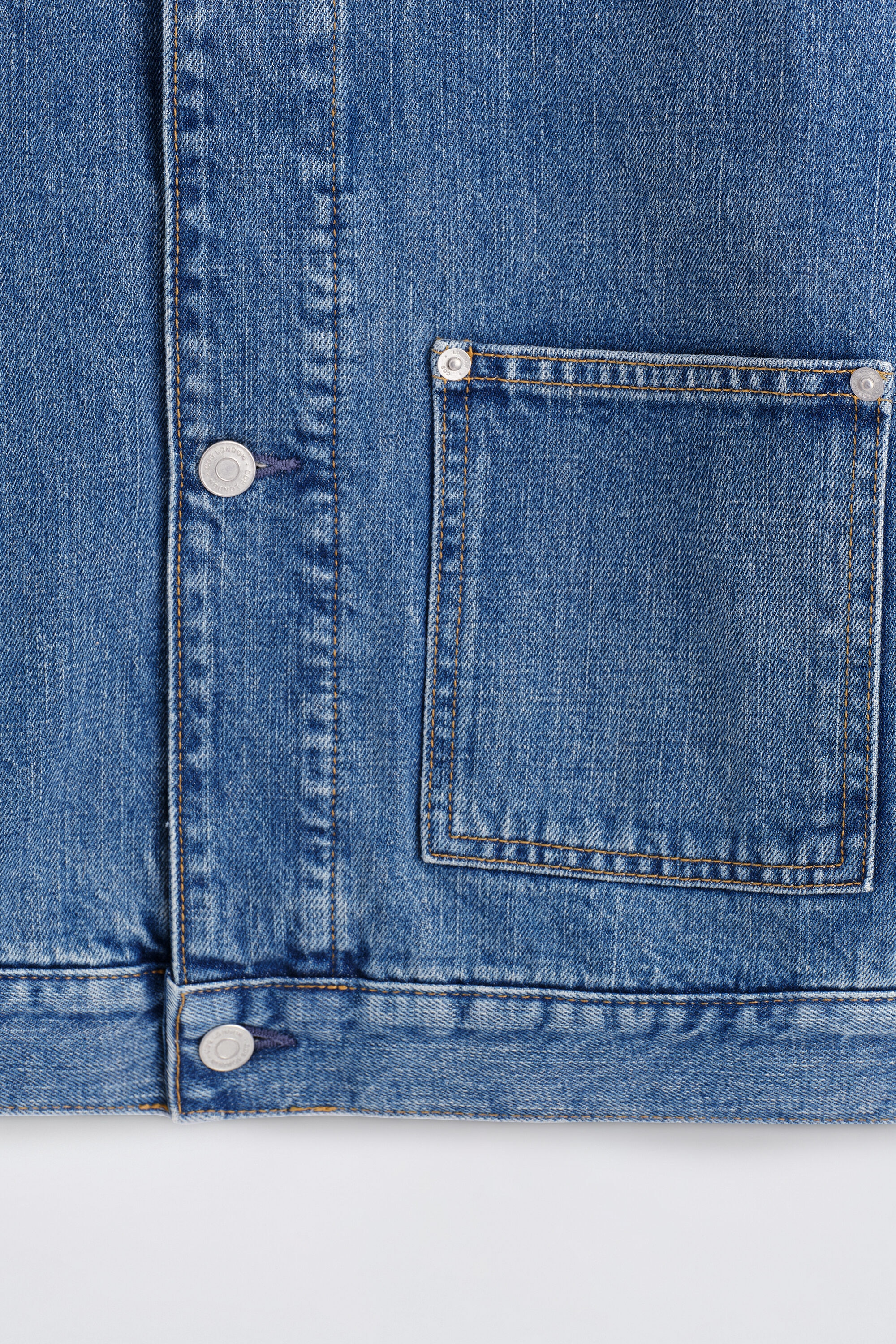 DENIM SHIRT JACKET - BLUE | COS US
