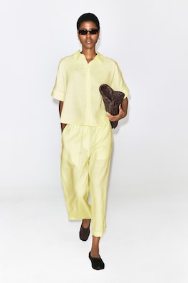 LINEN CULOTTES — YELLOW 2