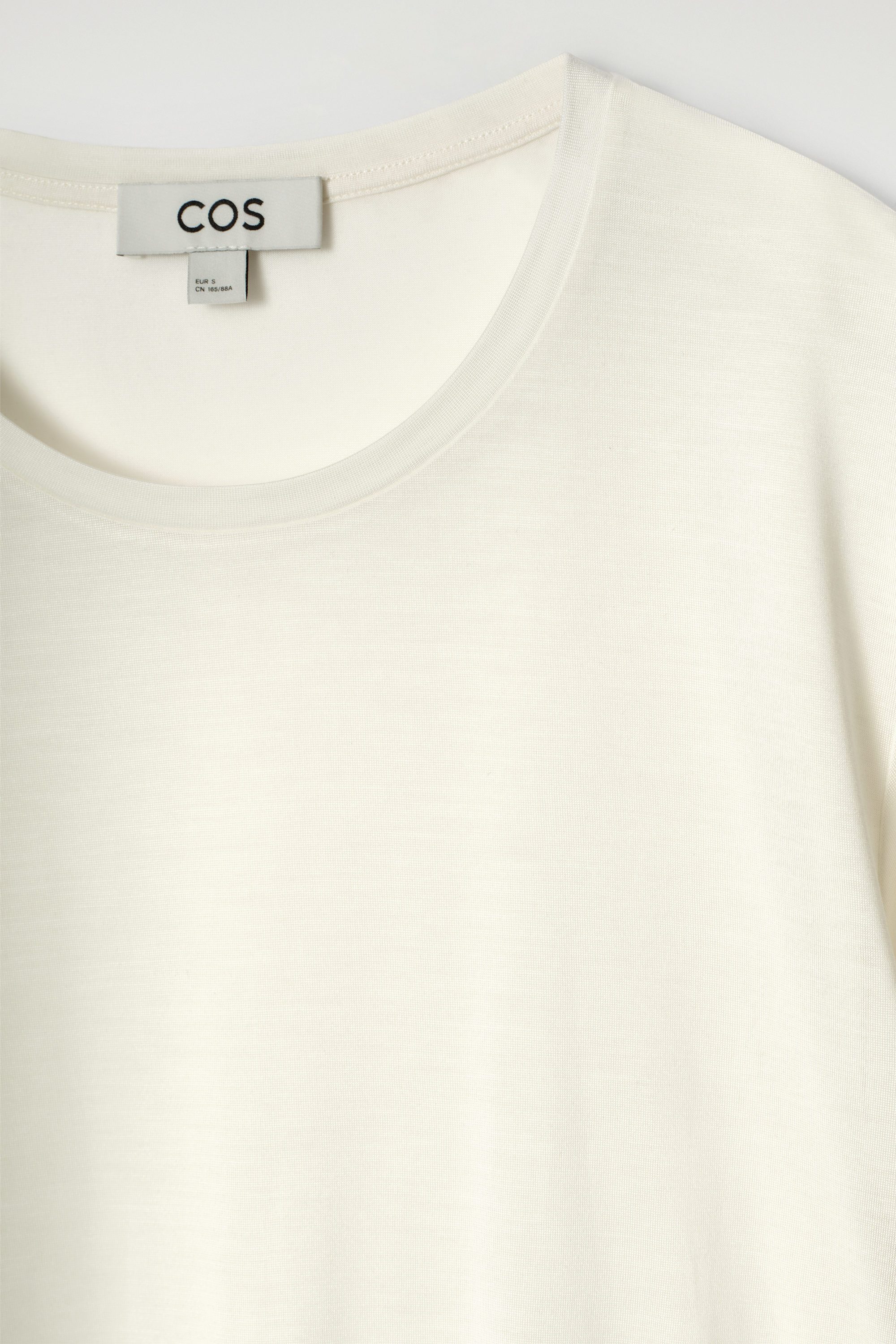 トップス Chieko+ Silk tee blouse Whote 38 DaisySilk Women's Short Sleeve Round Neck Cropped Silk Shirt