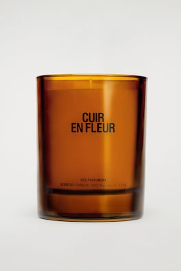 COS CHARITY SCENTED CANDLE, 7.8 OZ​ — CUIR EN FLEUR 1