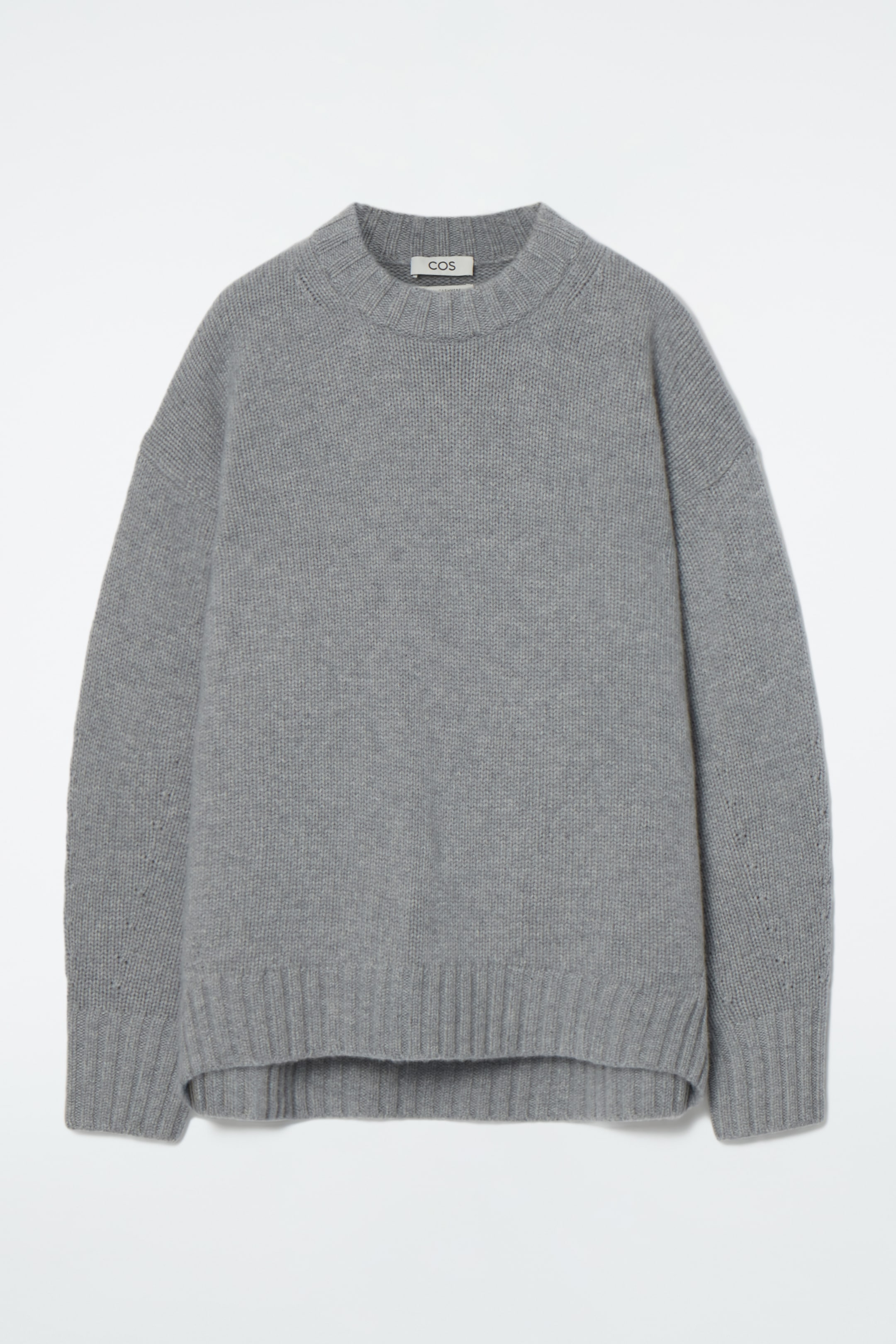 Größeres Bild anzeigen: GROBSTRICKPULLOVER AUS KASCHMIR - GRAU - Ladies | H&M AT 8