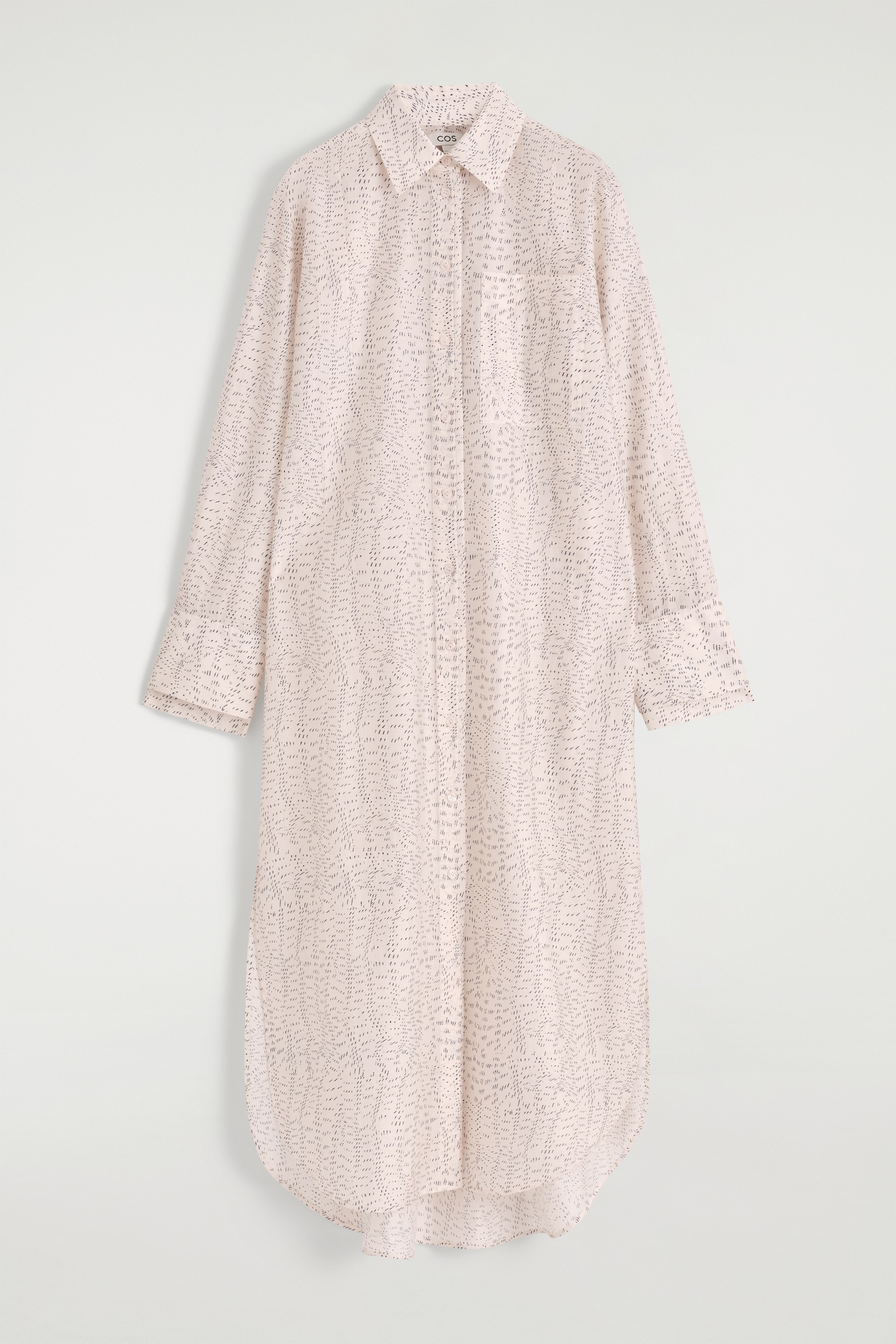 ROBE-CHEMISE IMPRIMÉE FLUIDE - ROSE / IMPRIMÉ - 2