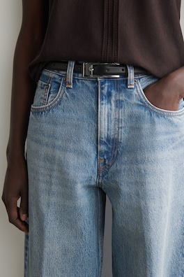 UMBRA TAPERED JEANS — BLUE 2