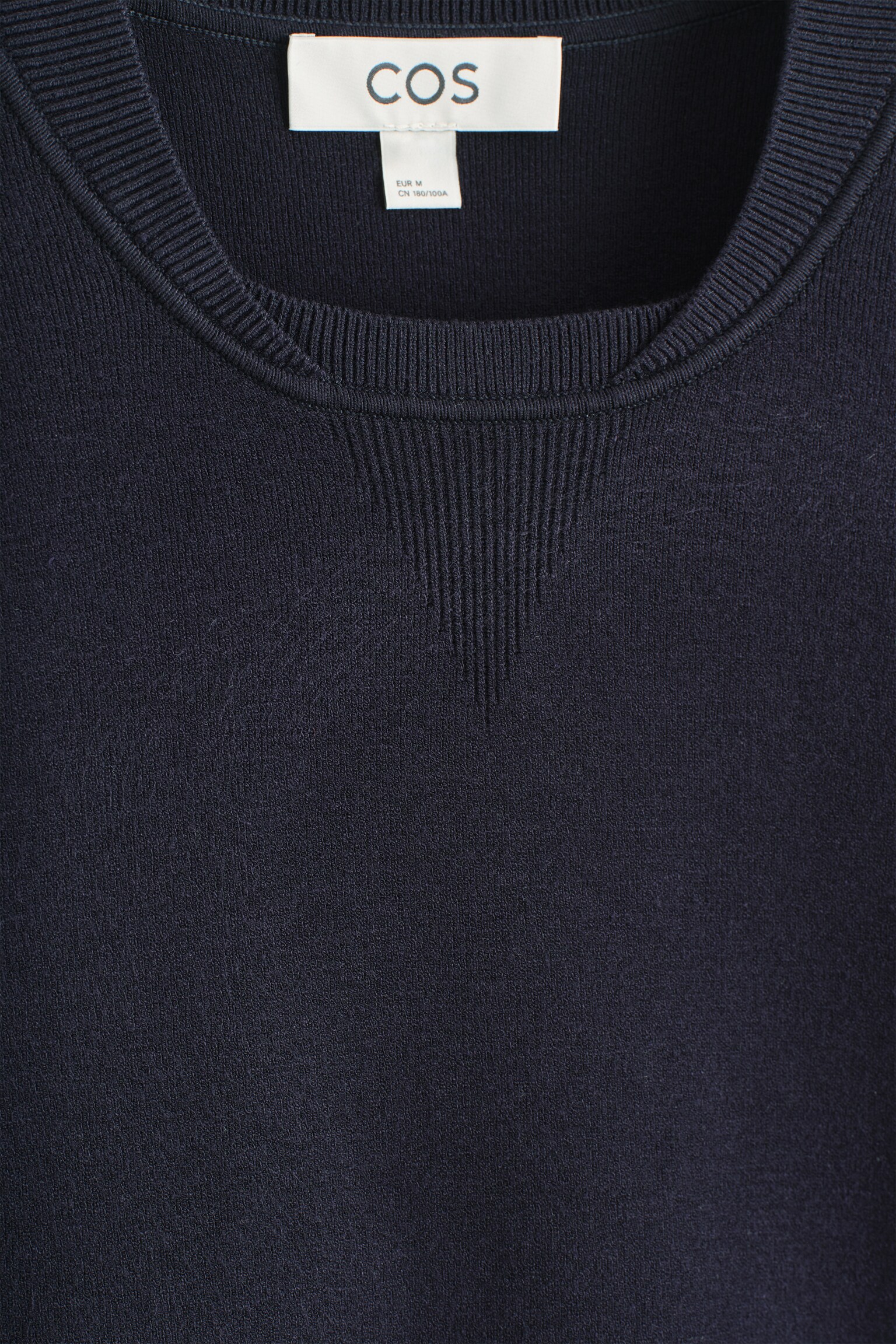 PULL À COL BOMBER EN MAILLE DOUBLE FACE - BLEU MARINE/TAUPE CHINÉ/ÉCRU - 5