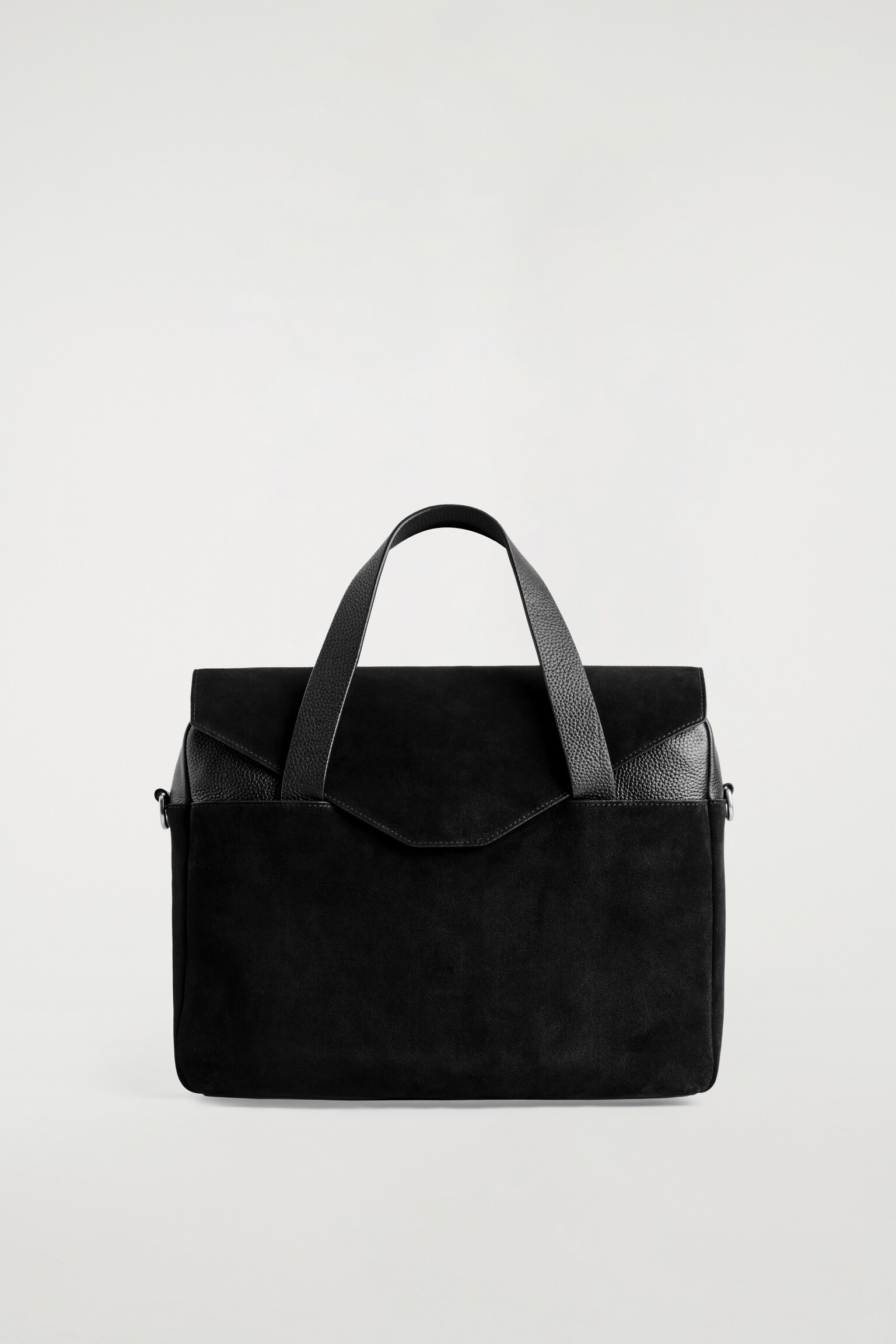 MALETÍN MINIMALISTA - ANTE - NEGRO - 2