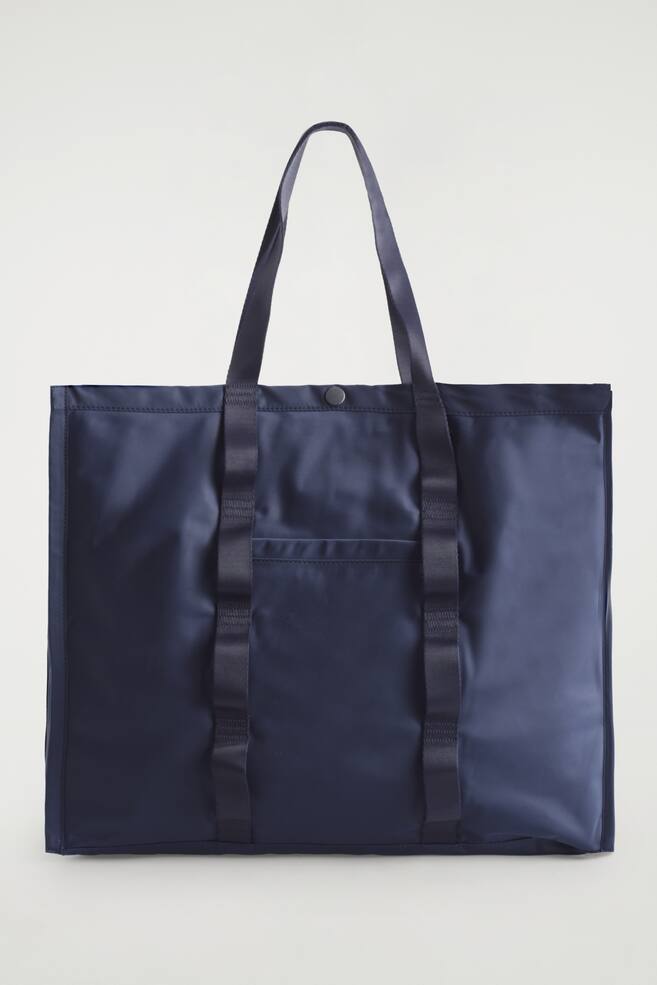 TRANSIT TOTE BAG - NYLON - NAVY/GREY - 1