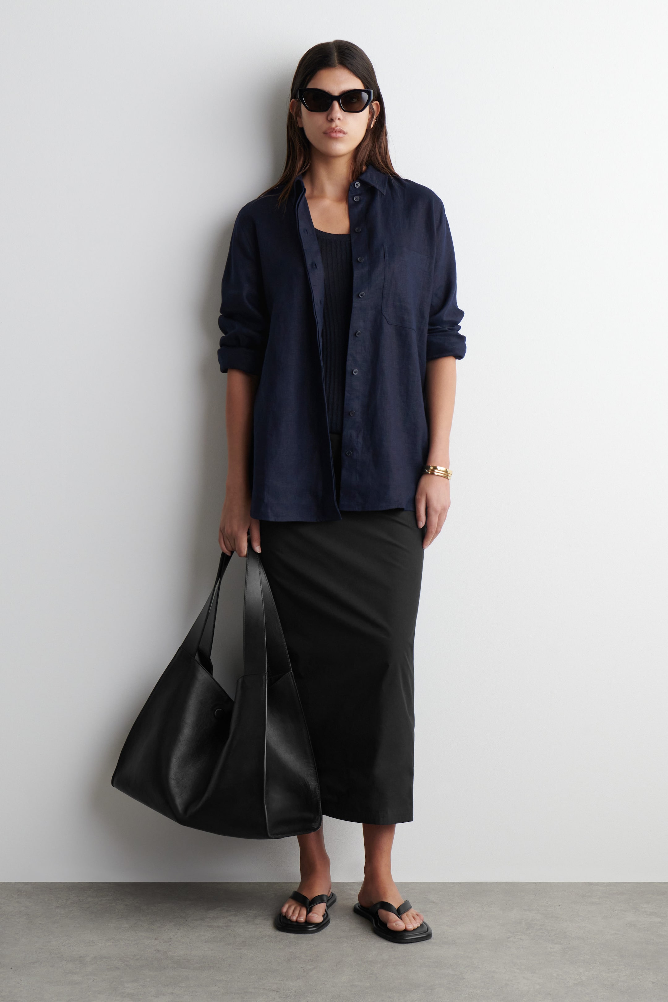 CHEMISE OVERSIZE EN LIN
