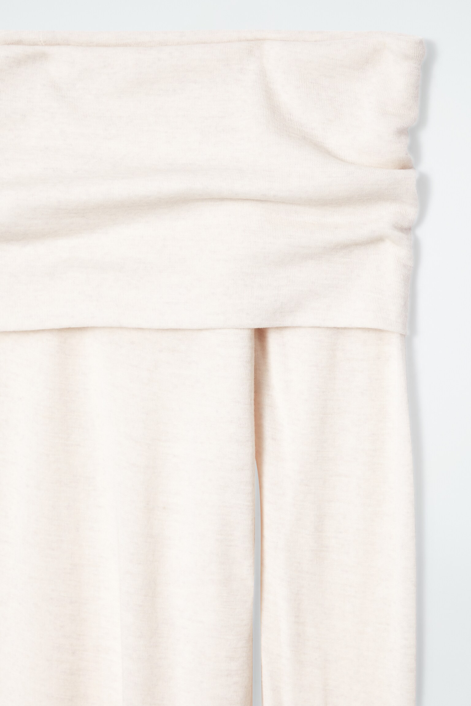 OFF-THE-SHOULDER MERINO WOOL TOP - OFF-WHITE - 7