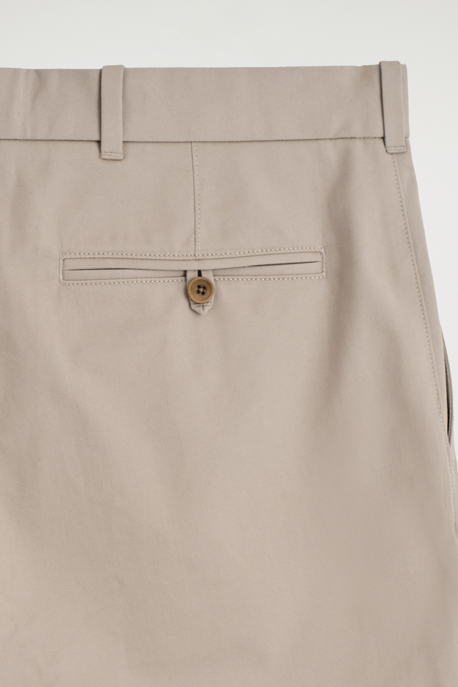 COTTON CHINO SHORTS - MOLE/DARK BROWN - 5