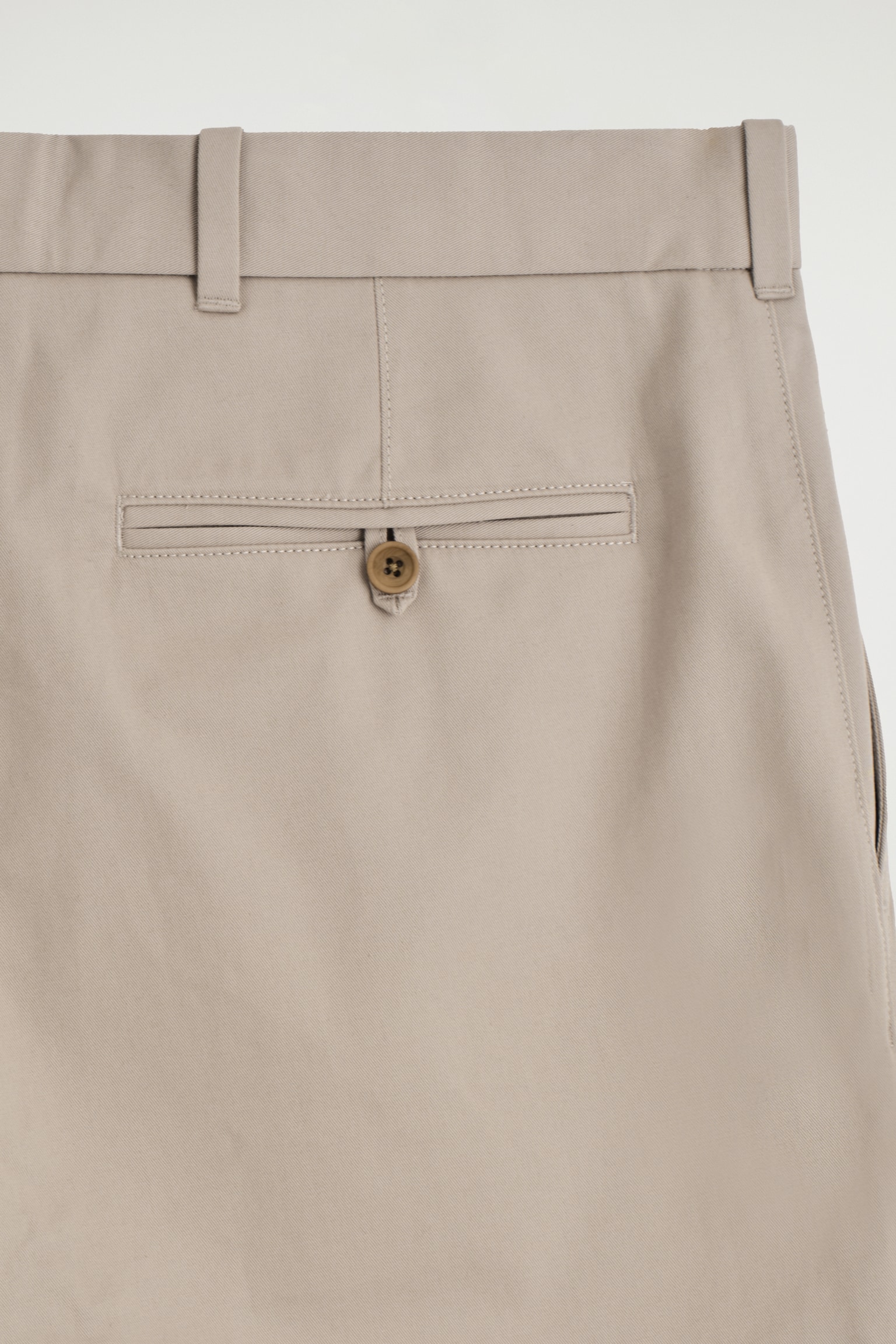COTTON CHINO SHORTS - MOLE/DARK BROWN - 3