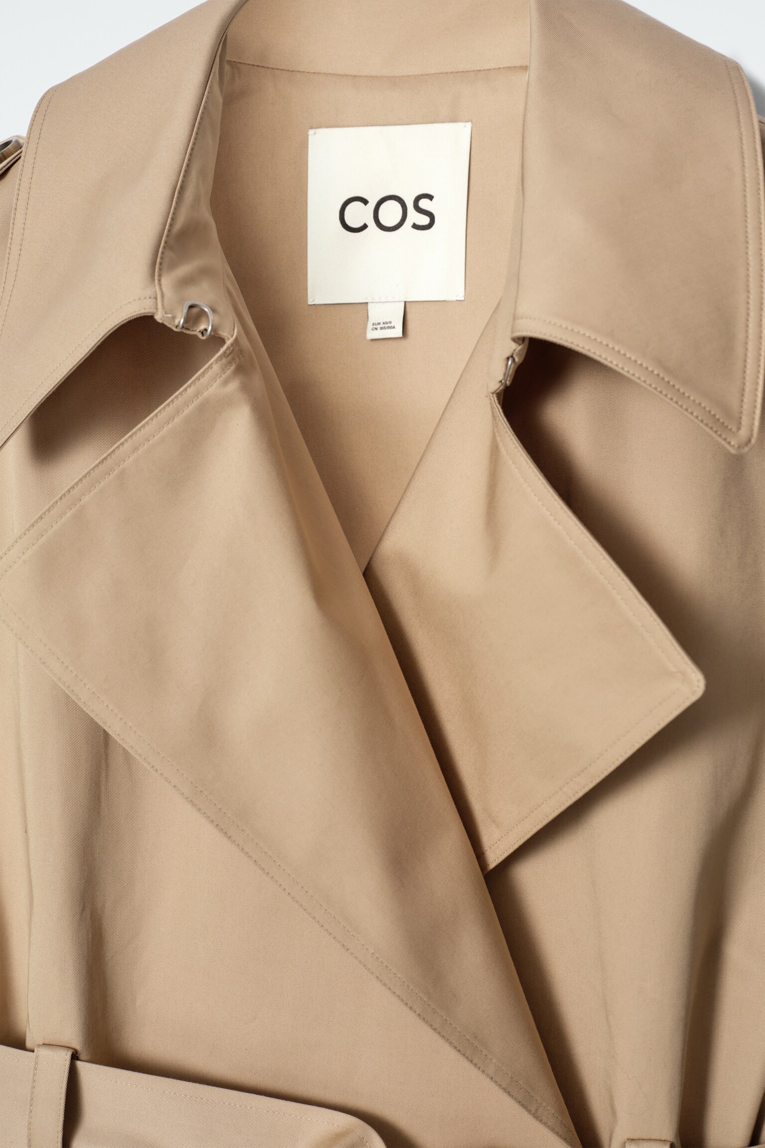 GABARDINA HÍBRIDA SIN MANGAS - BEIGE - 4