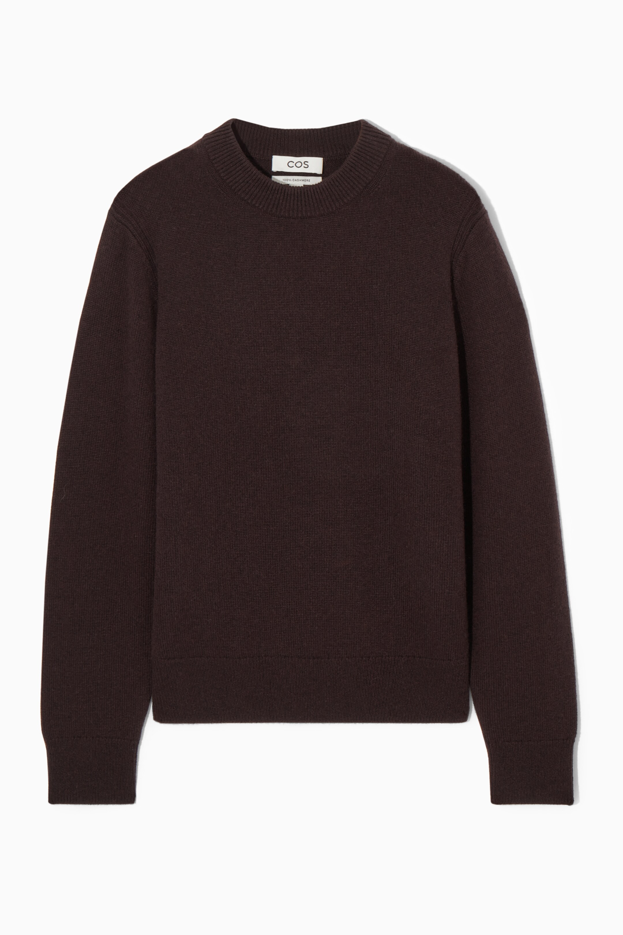 View larger image: CASHMERE JUMPER - DARK BROWN - Ladies | H&M GB 1