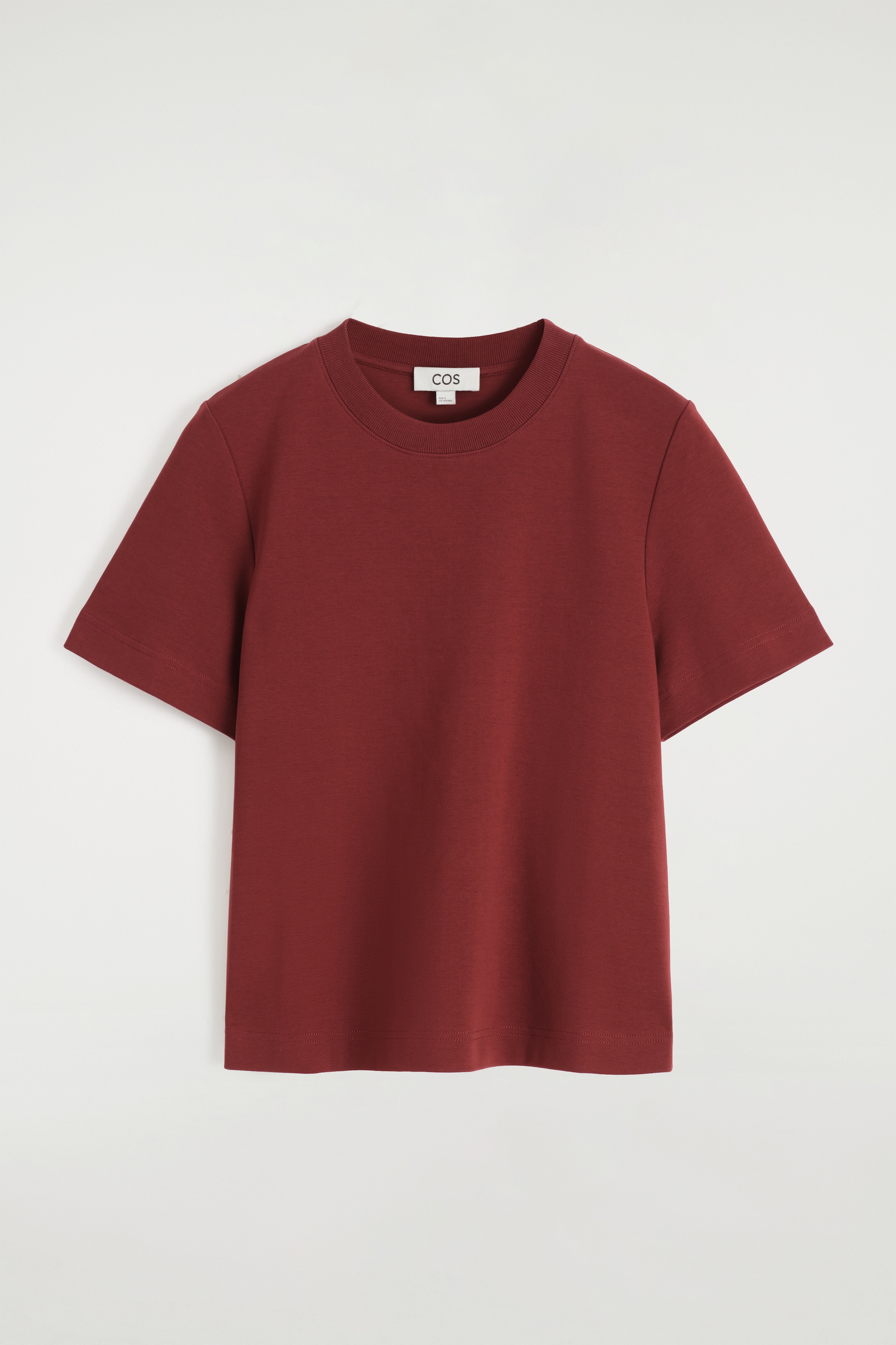 Nagyobb kép megtekintése: TISZTA VONALÚ NORMÁL FELSŐ - SÖTÉTVÖRÖS - NŐI | H&M HU 4